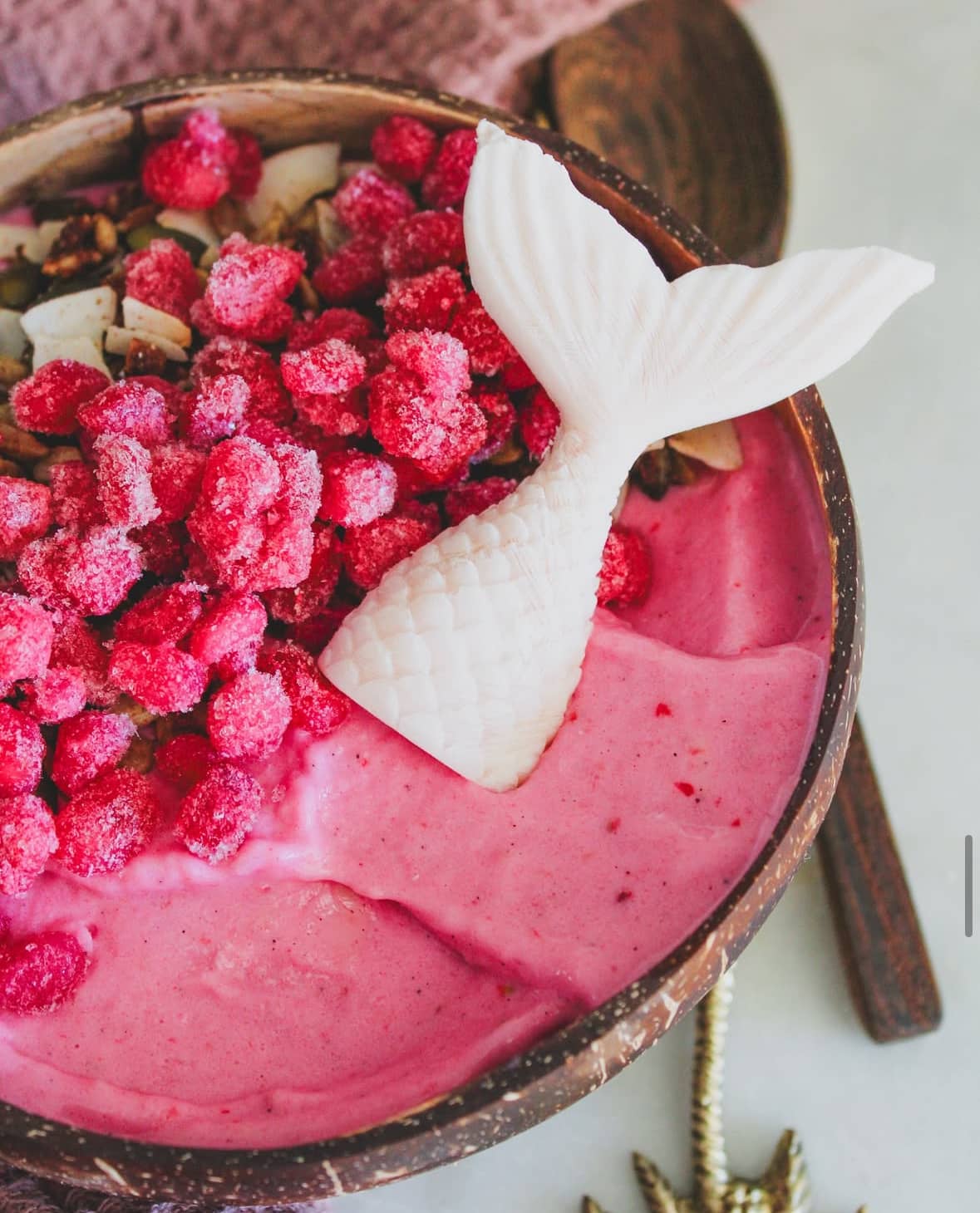 Somrig och proteinrik smoothiebowl