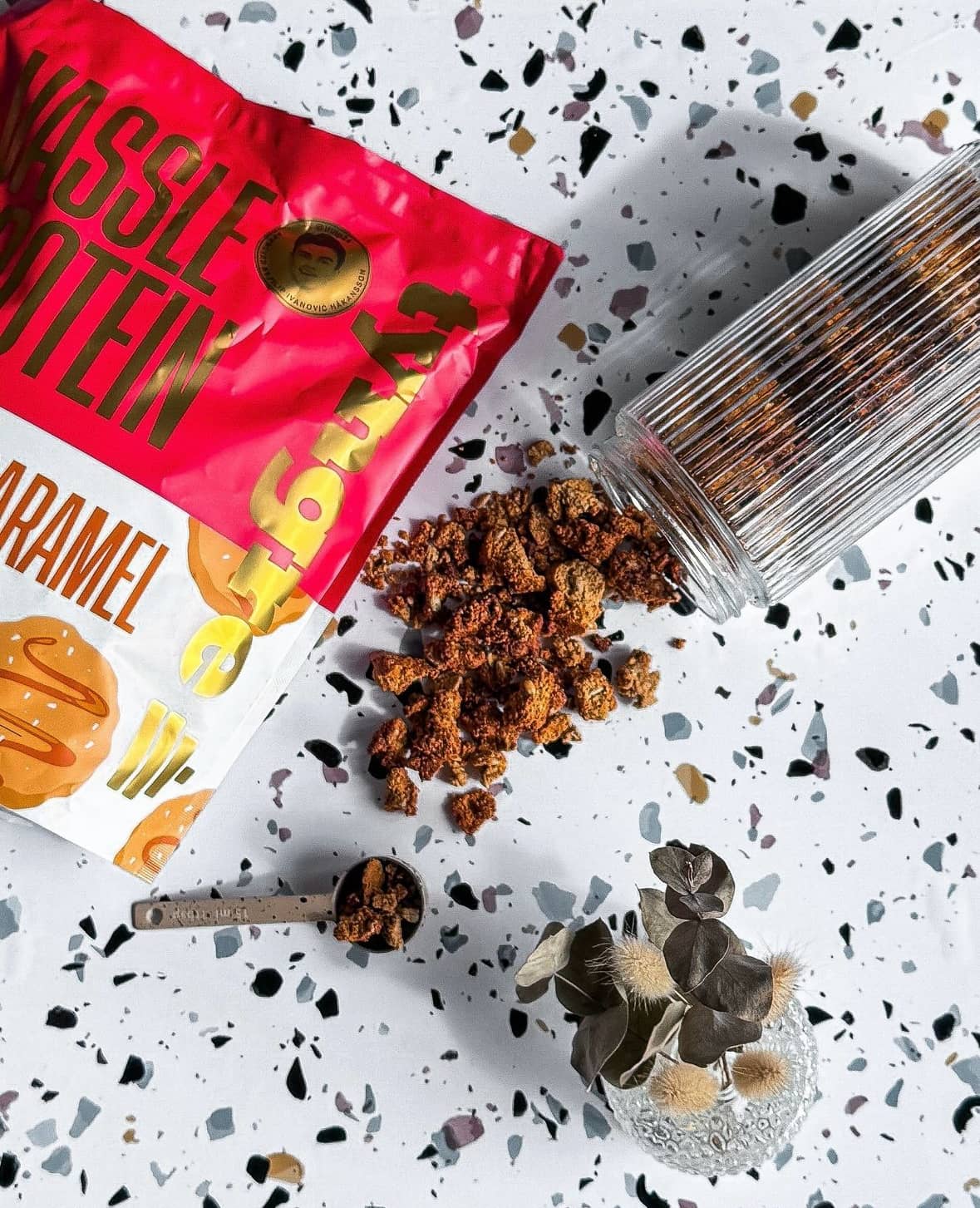 Salted caramel cookie granola