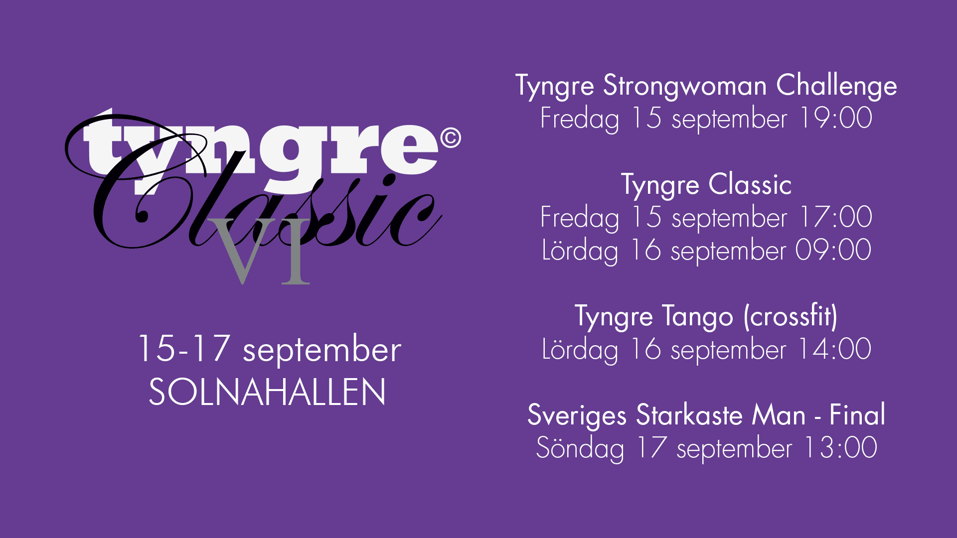 Allt du behöver veta om Tyngre Classic