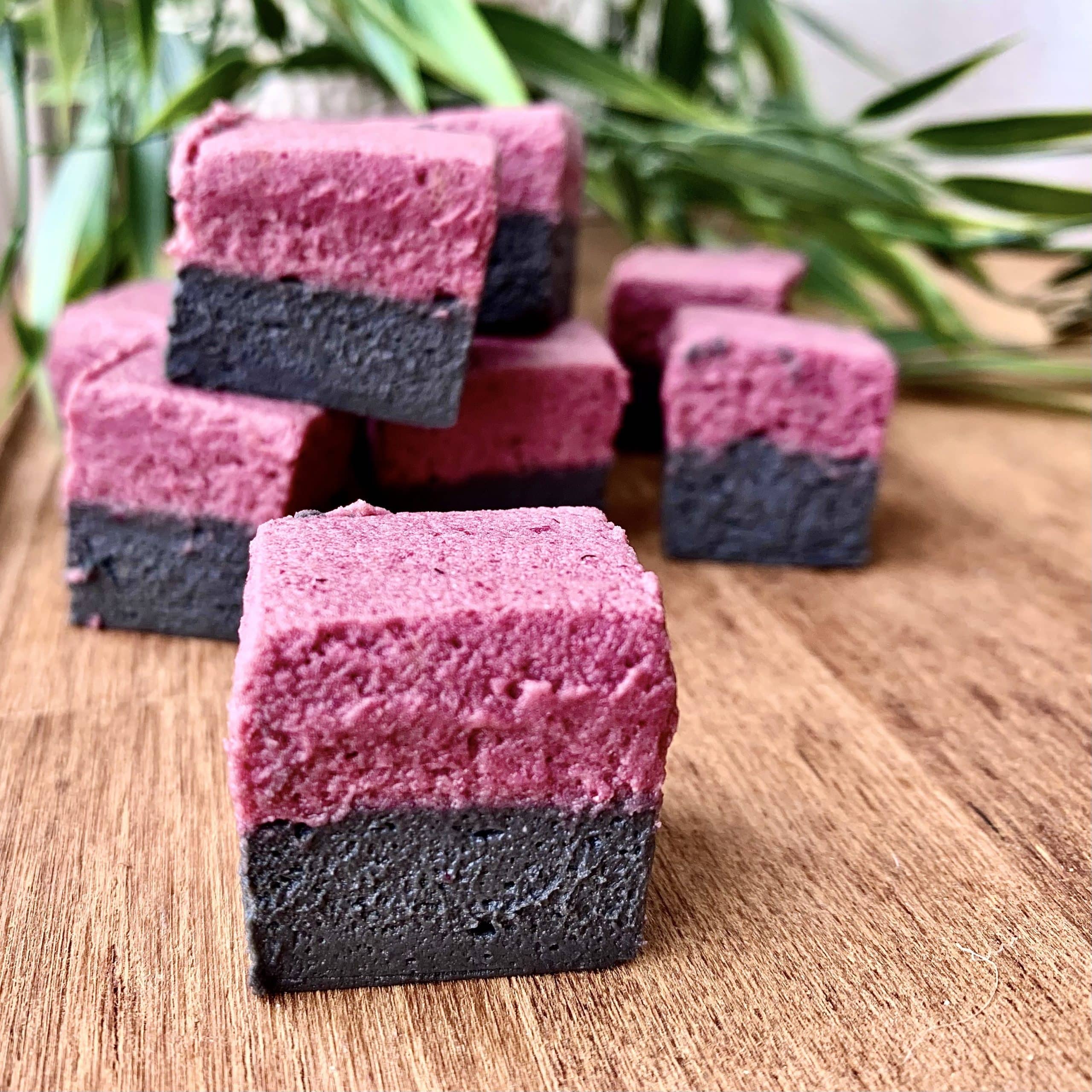 Hallon- och lakritsfudge