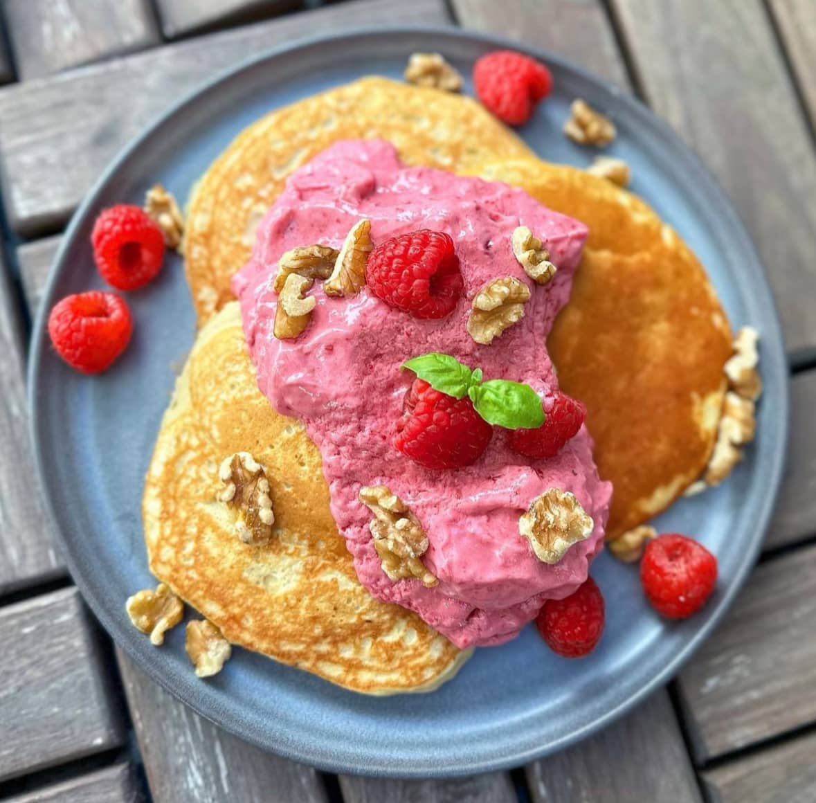 Vanilj- & bananpannkakor