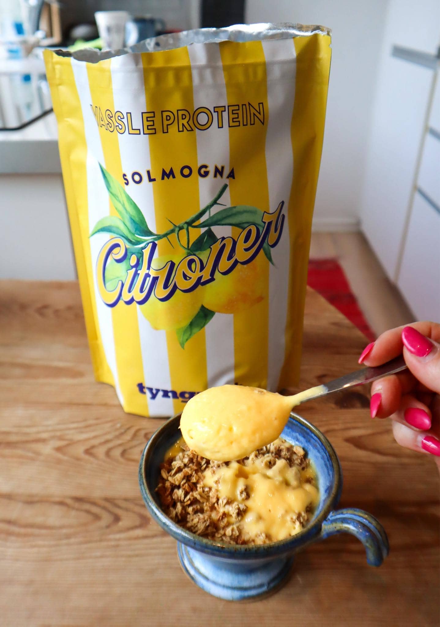 Mango- och citronsmoothie