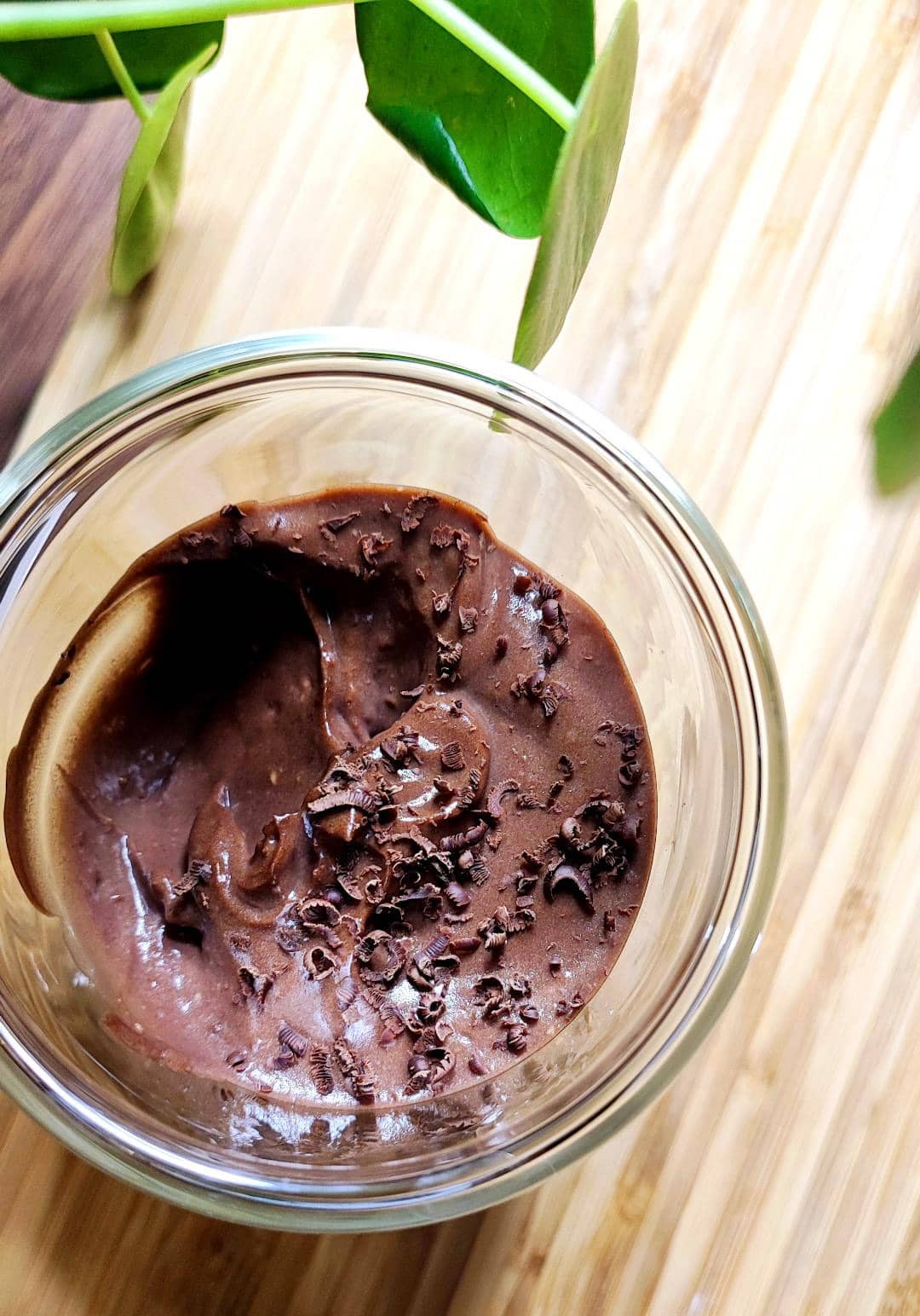 Proteinrik chokladmousse med kasein kasein kladdkaka