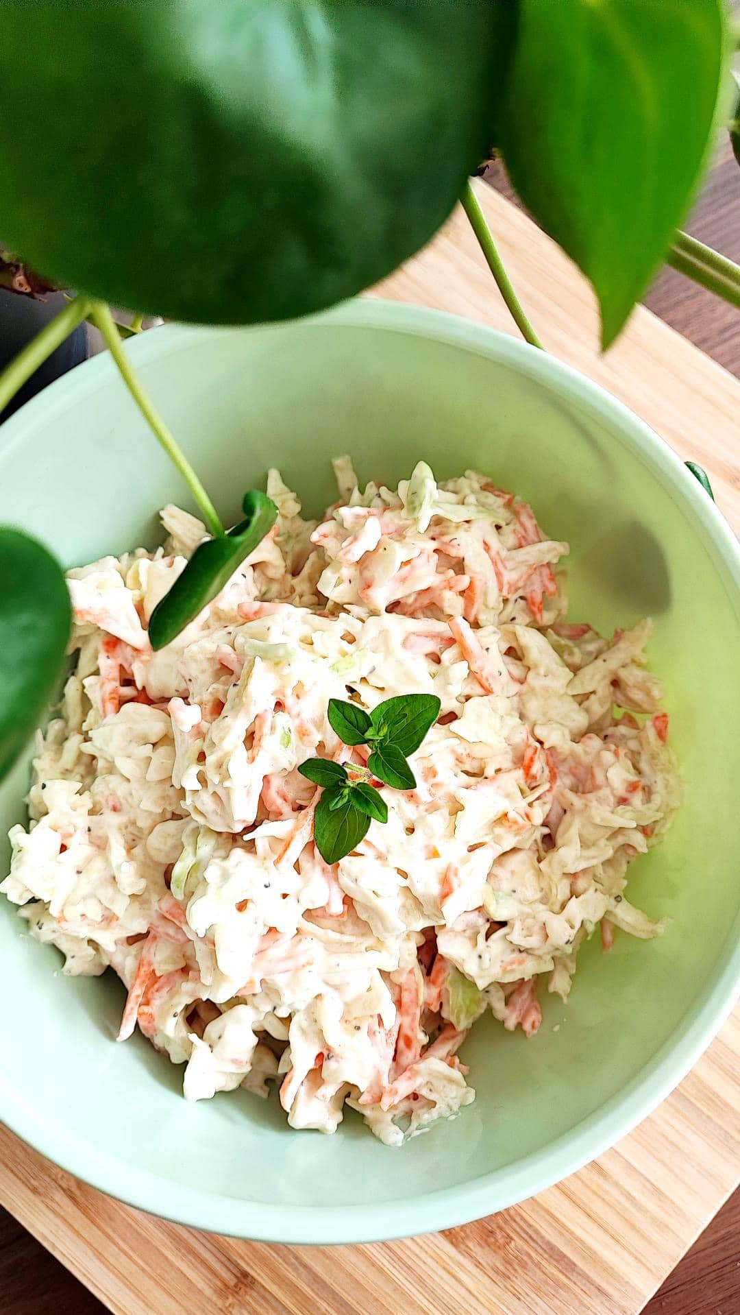 Proteinrik och kalorismart coleslaw