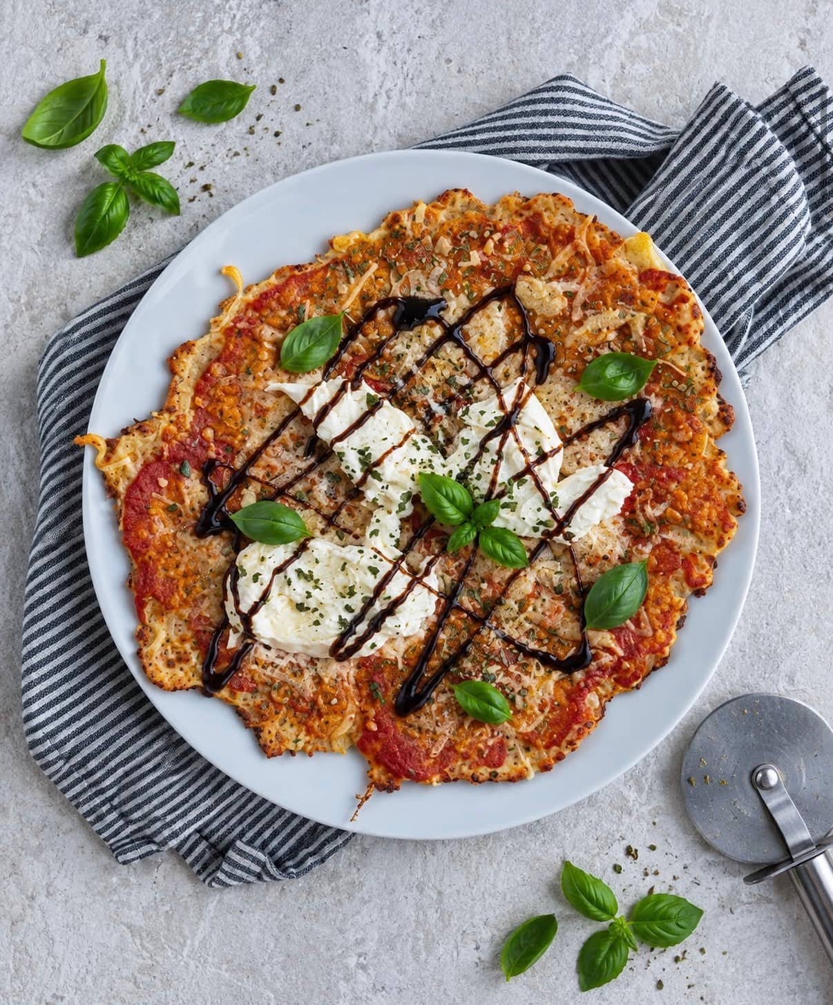 Proteinrik pizza på keso