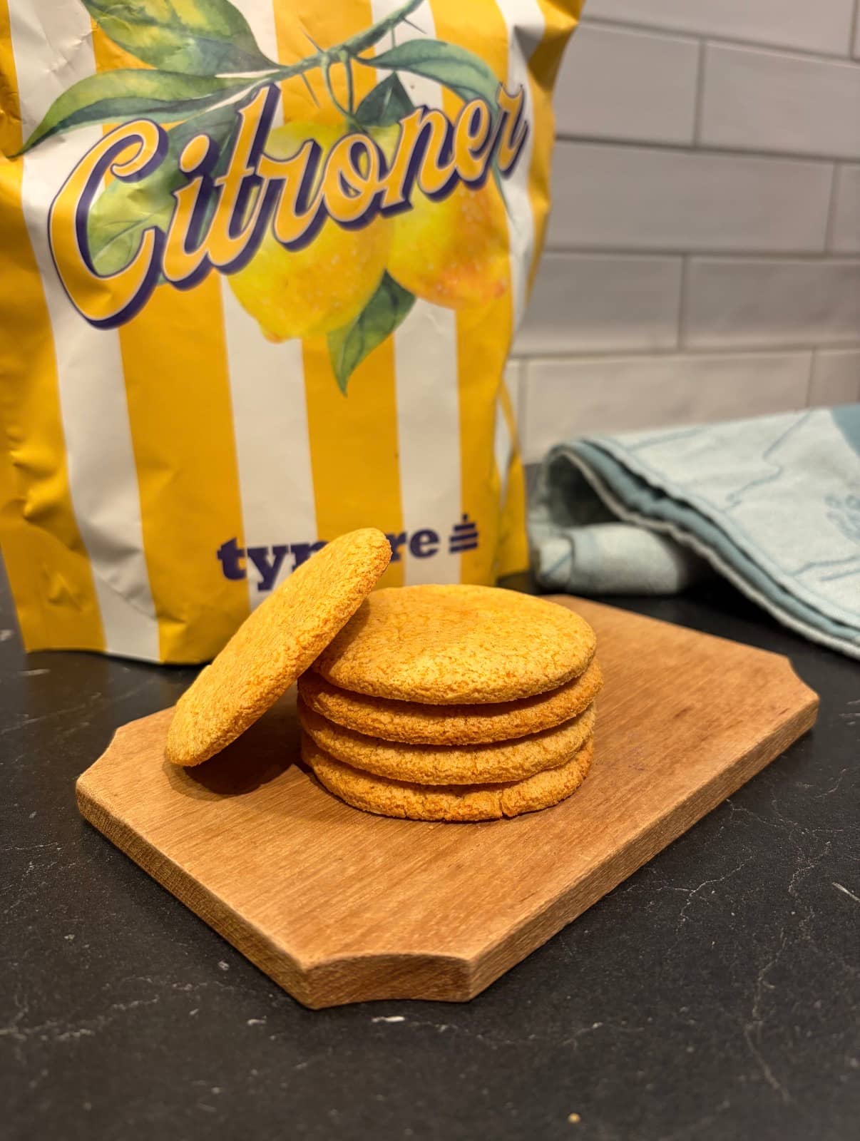 Proteinrika citronkakor