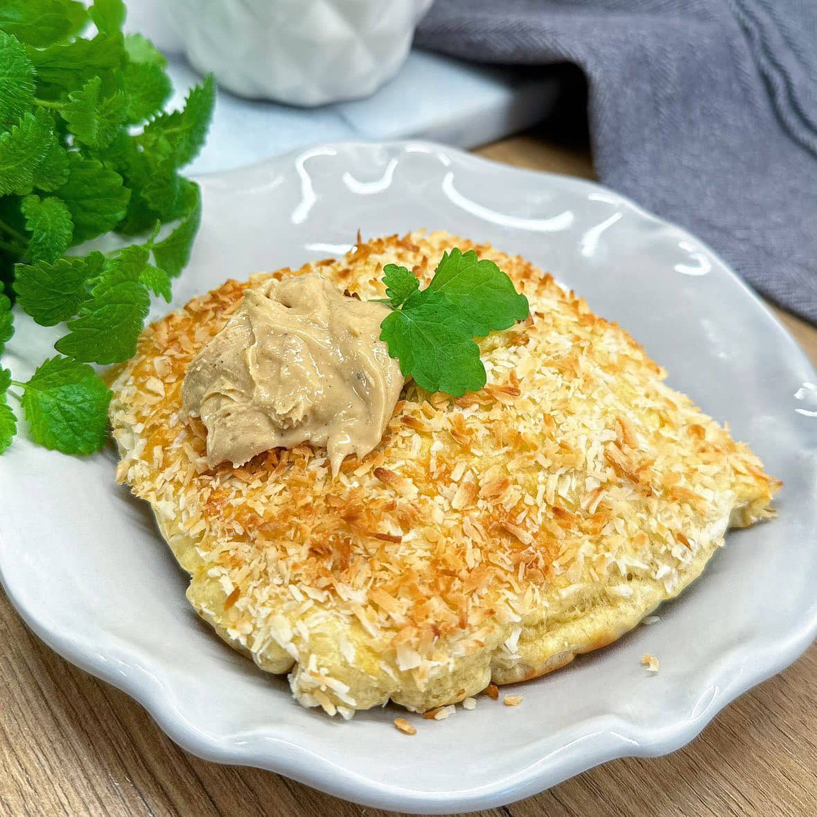 Proteinrik och ugnsbakad vaniljgröt 