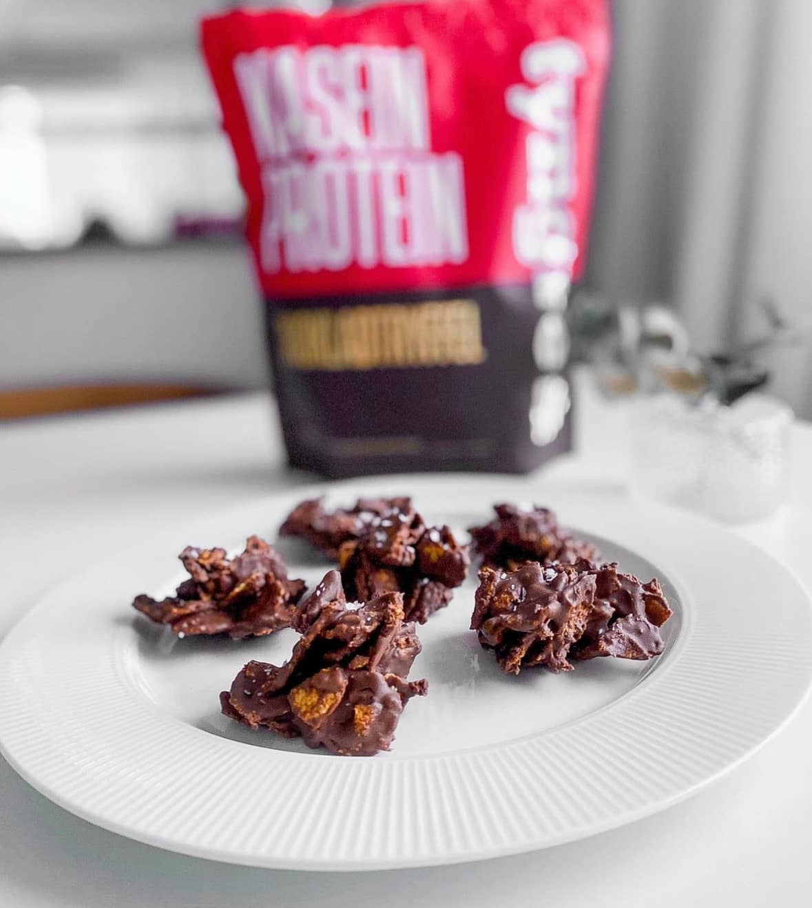 proteinrika krispiga cookies