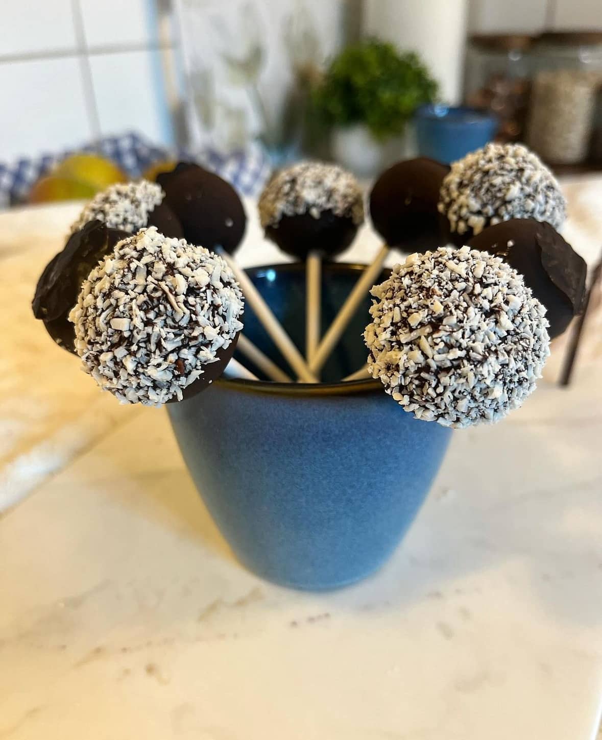 Proteinrika chokladbollsklubbor