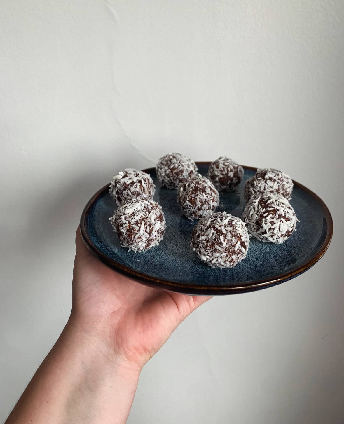 Proteinbollar med smak av kladdkaka och havssalt