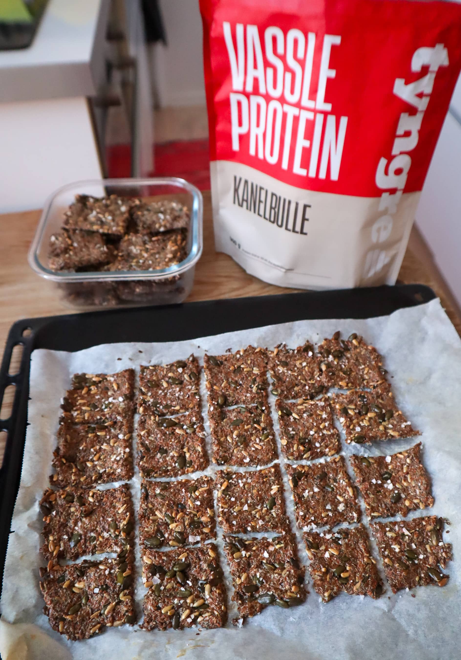 Proteinknäcke med smak av kanelbulle vassle kanelbulle