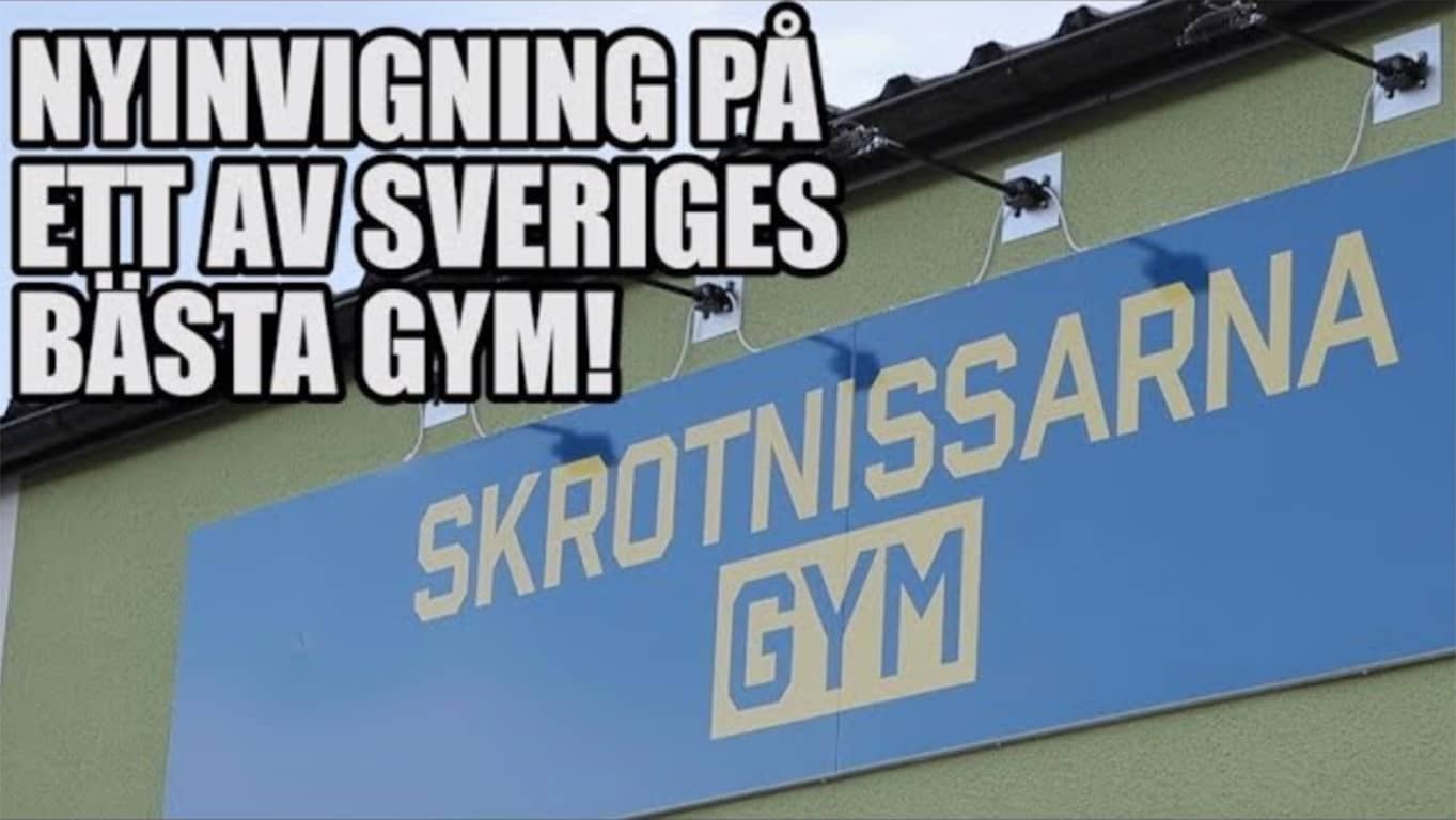 En dag på Tyngre - nyinvigning på Skrotnissarna!