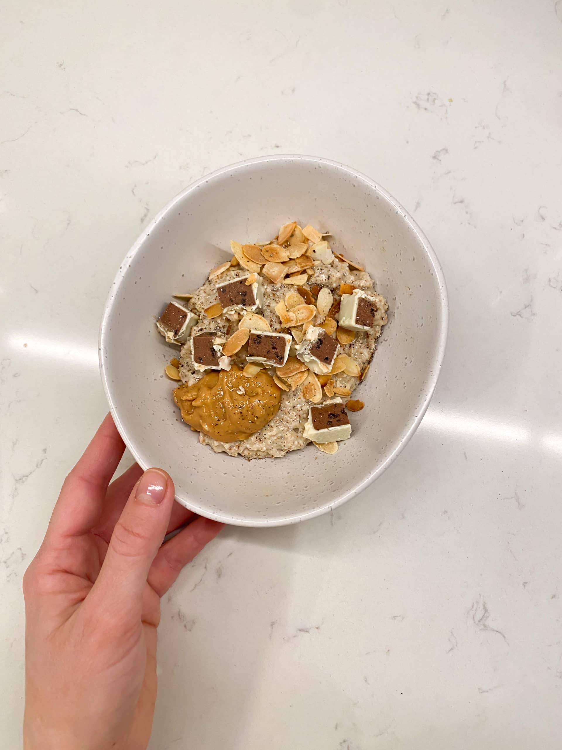Overnight oats semla