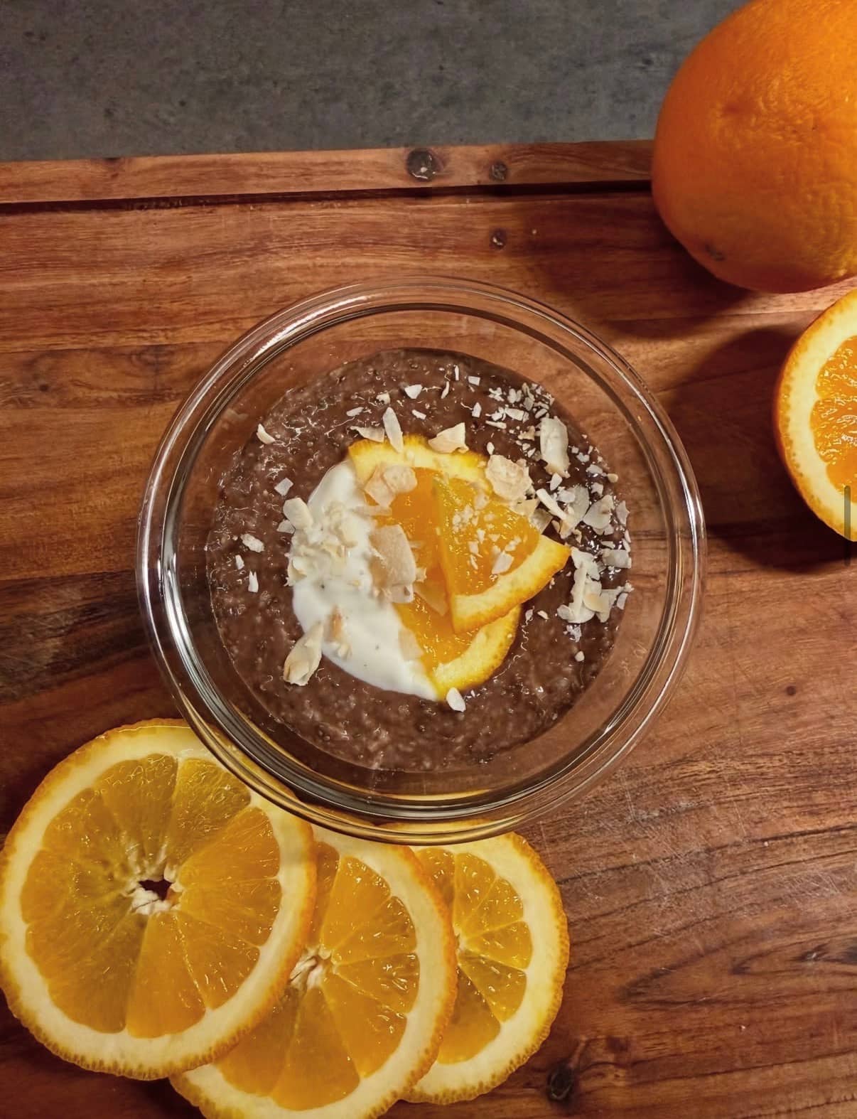 Overnight oats med proteinpulver – smak av apelsinchoklad vassle apelsinchoklad