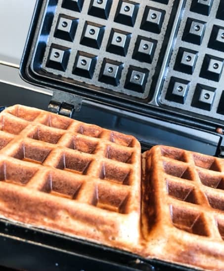 Proteinvåfflor med smak av vanilj