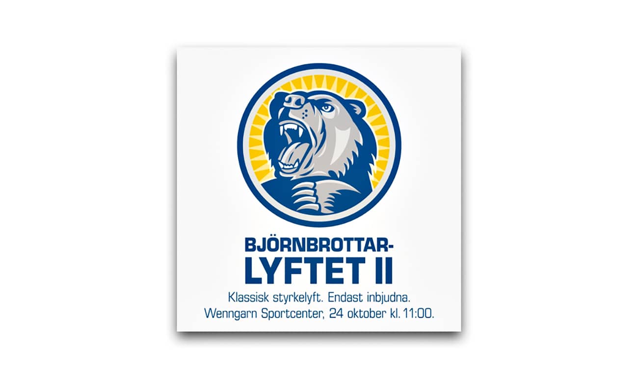 Jag brottades med en björn – igen.