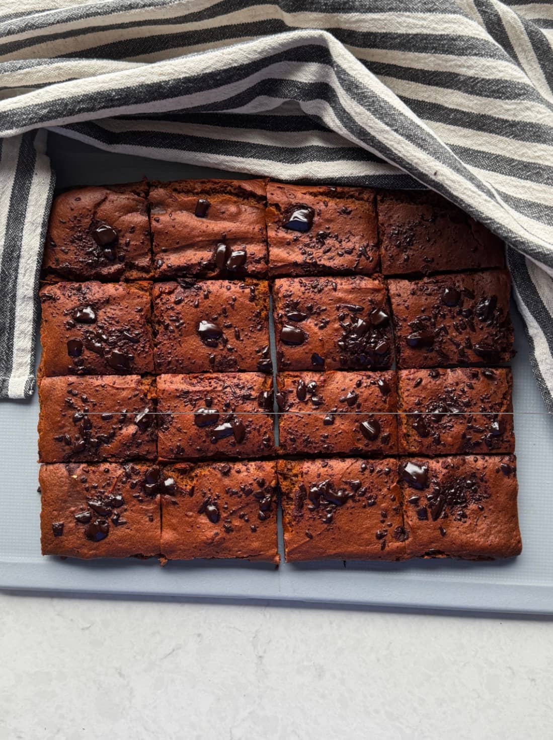Sötpotatisbrownies med protein kasein chokladtryffel