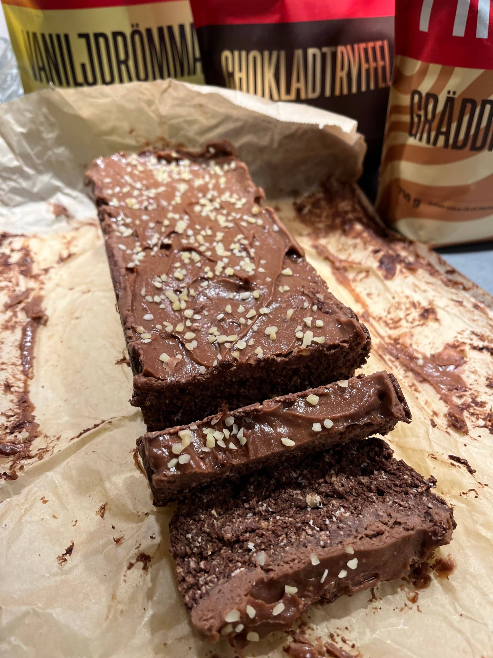 Krämig proteinbar