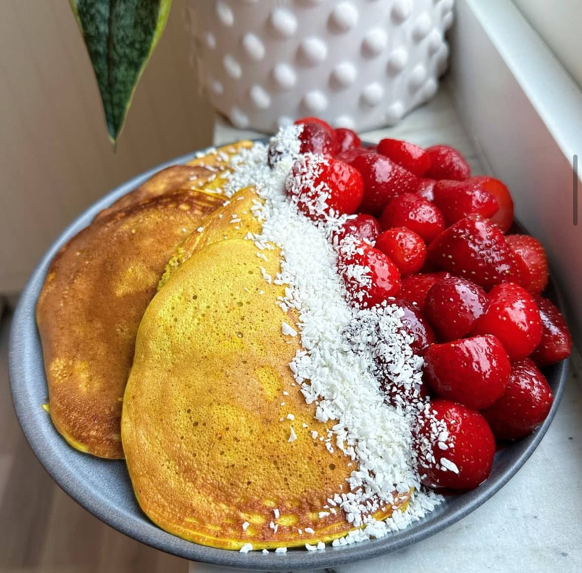 Proteinrika saffransplättar 
