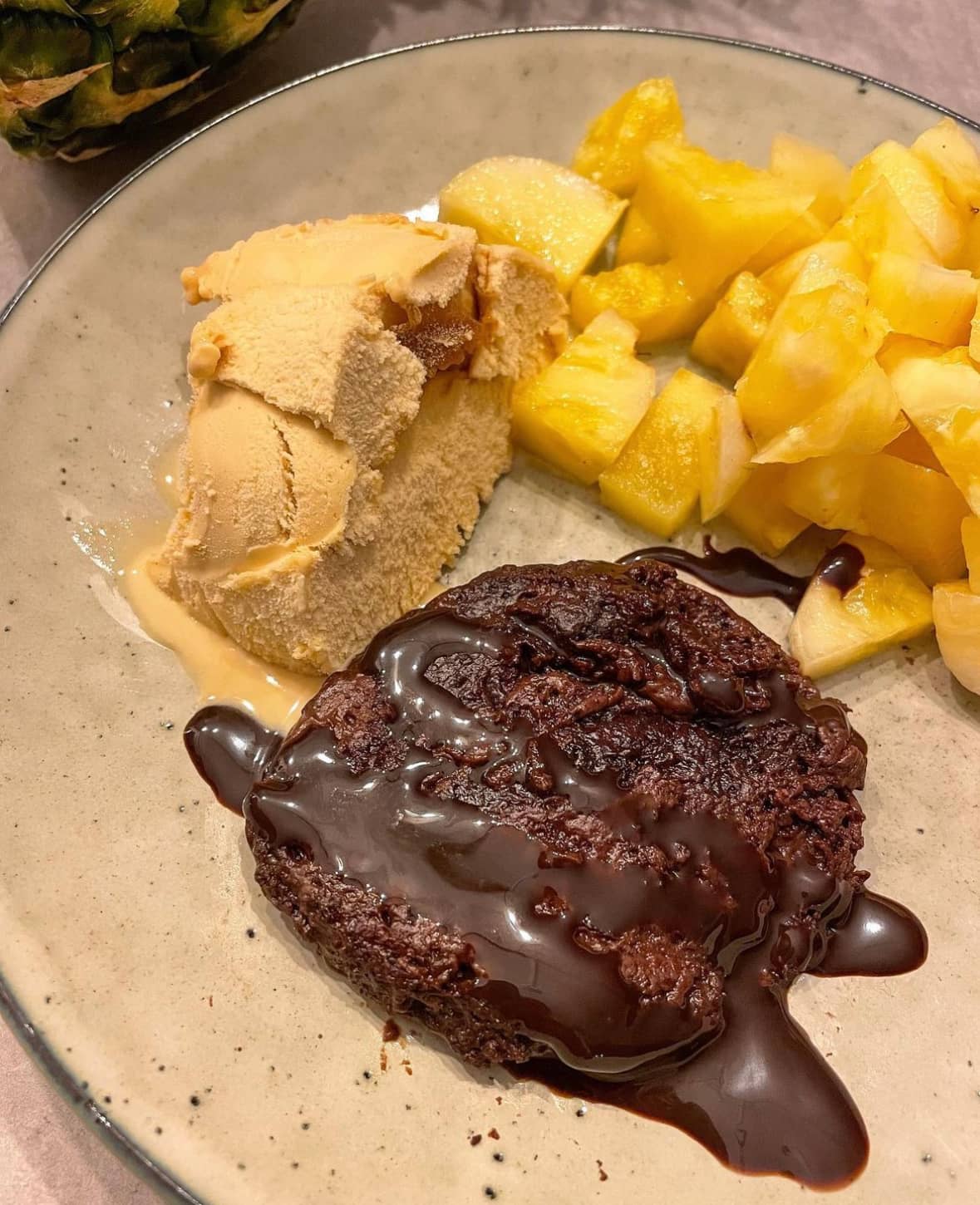 Mugcake med choklad och havssalt