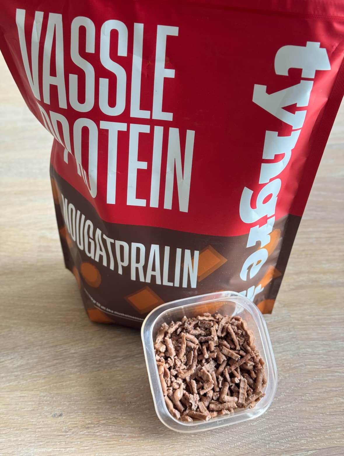 Proteinrikt chokladströssel 