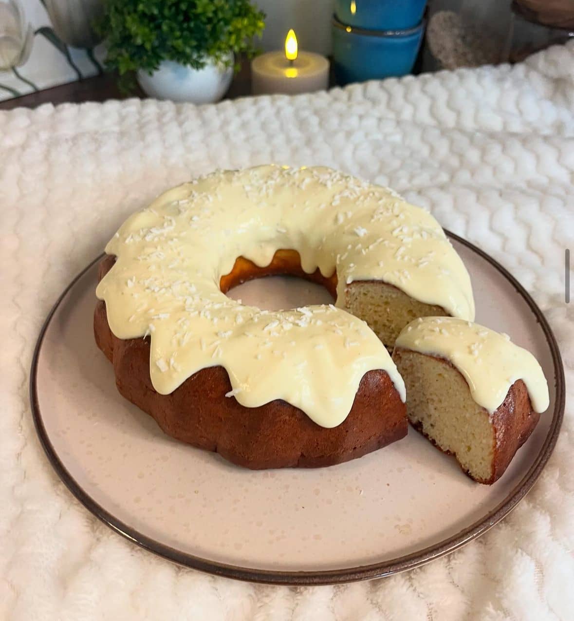 Proteinrik sockerkaka med kardemumma