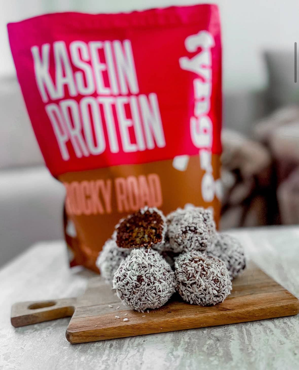 Proteinrika dubai chokladbollar 
