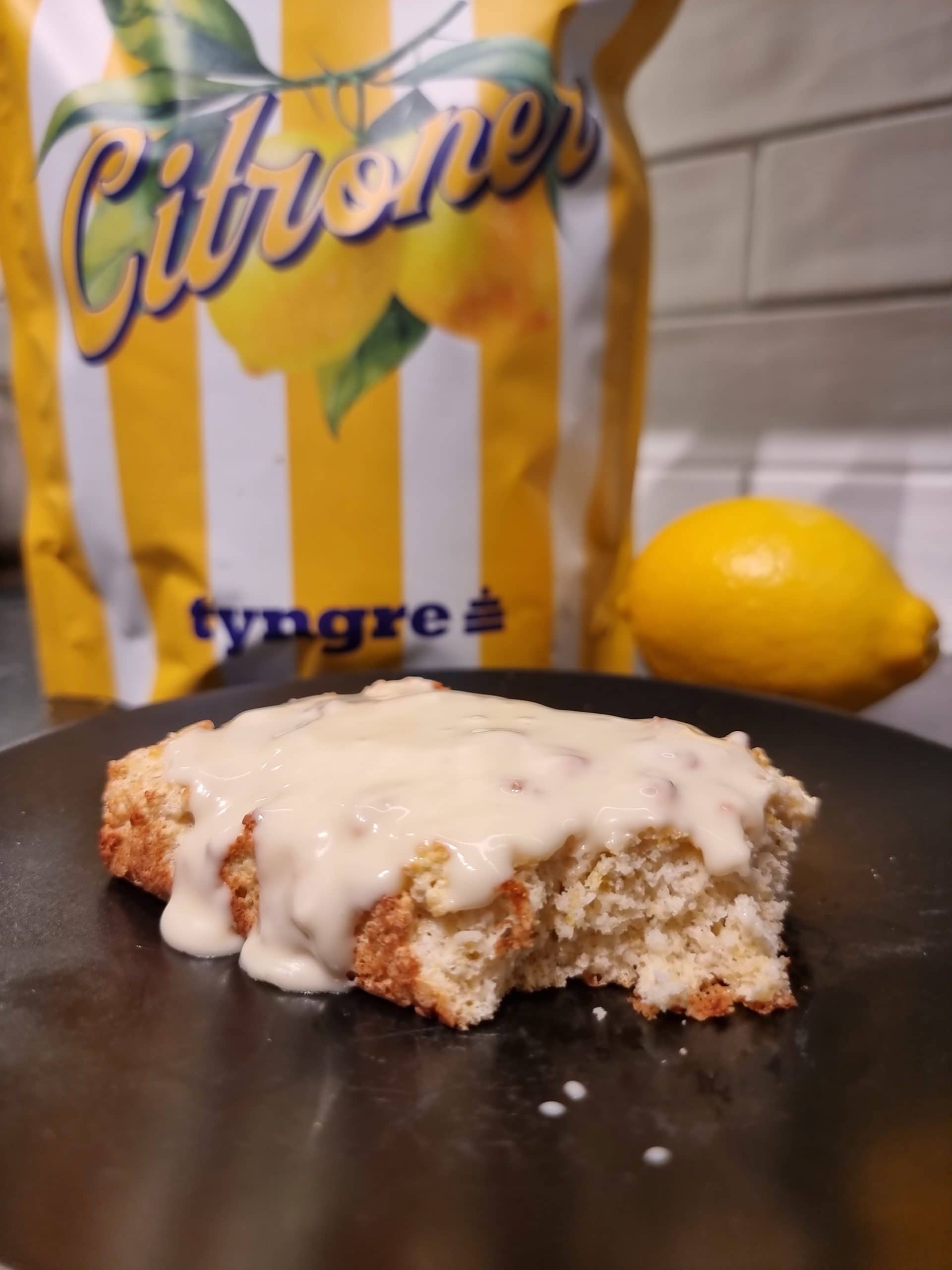 Citronrutor med vit choklad