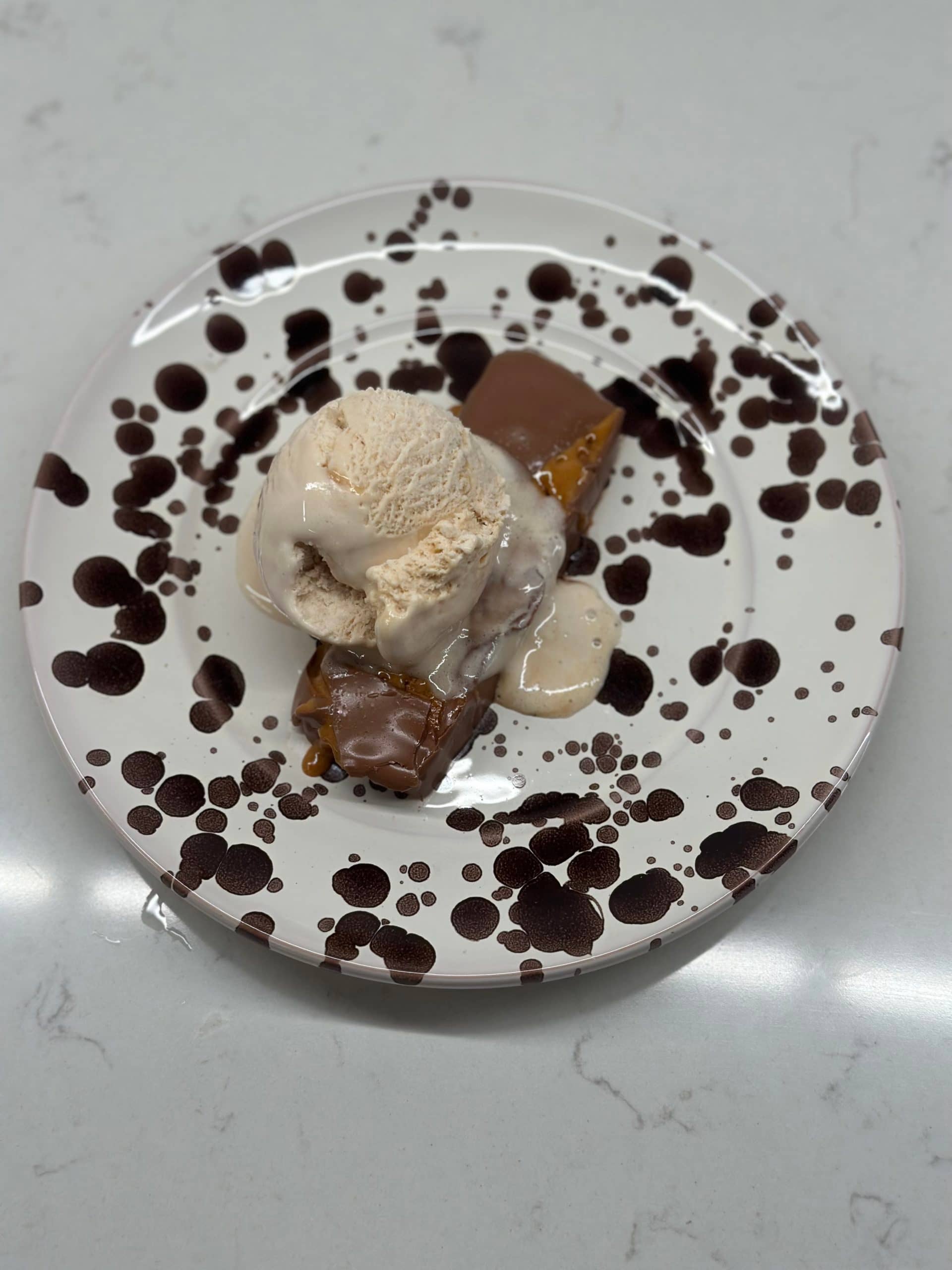 Mikrad proteinbar med glass