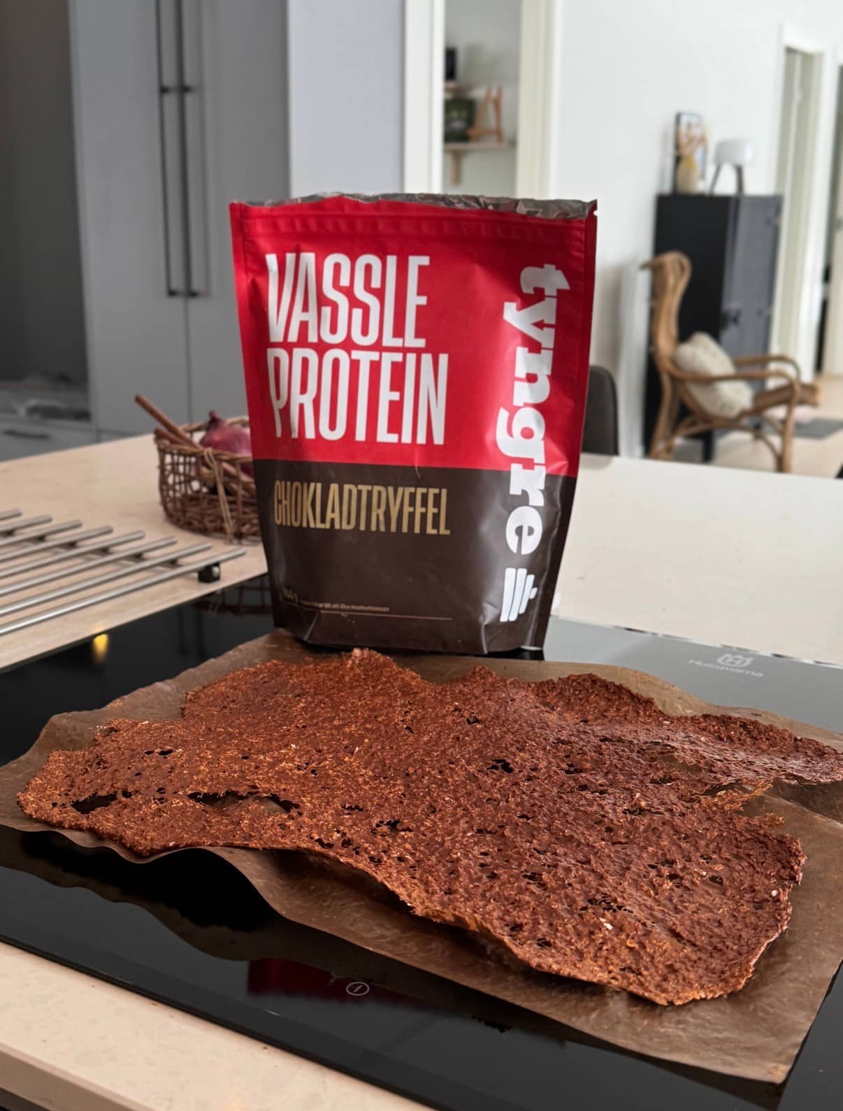 Proteinknäcke med smak av choklad vassle chokladtryffel