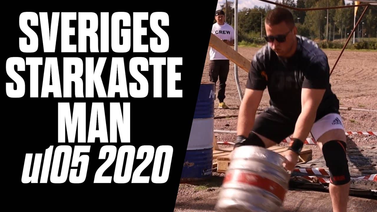 Sveriges Starkaste Man -105 kg 2020