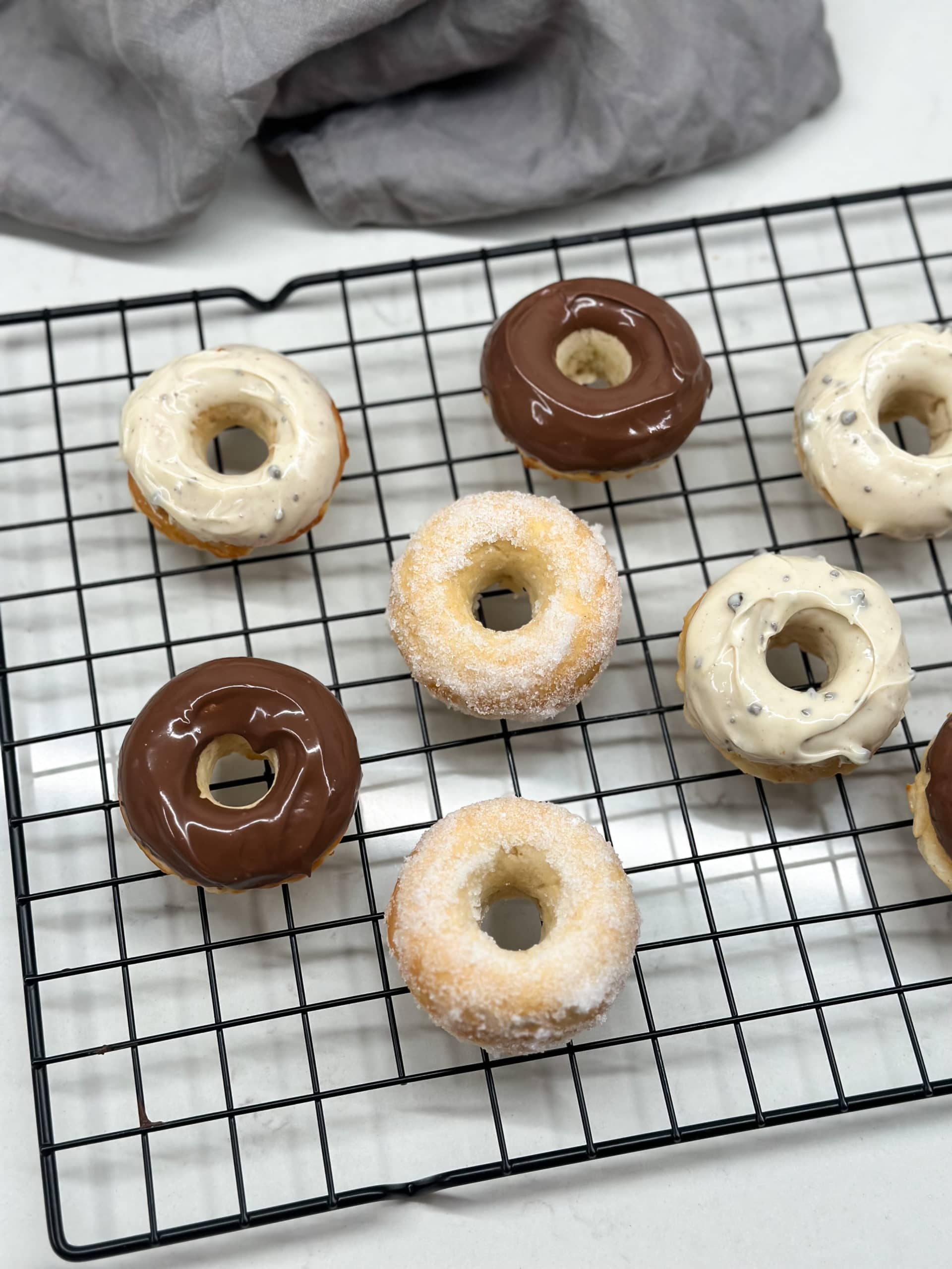 Proteinrika donuts utan tillsatt socker vassle vaniljdrömmar