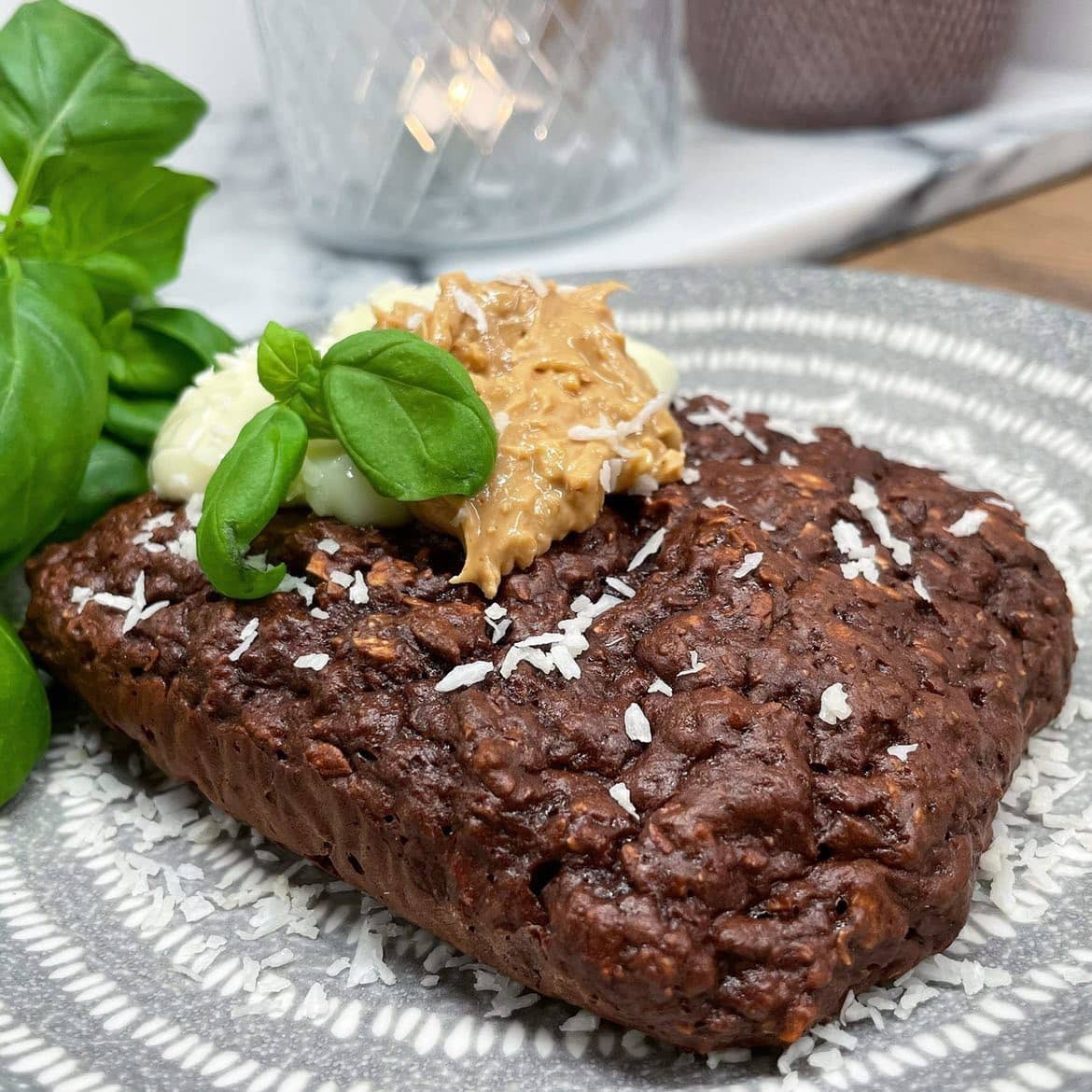 Ugnsbakad chokladgröt