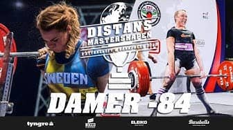 Distansmästerskapen i Styrkelyft & Bänkpress - Damer -84