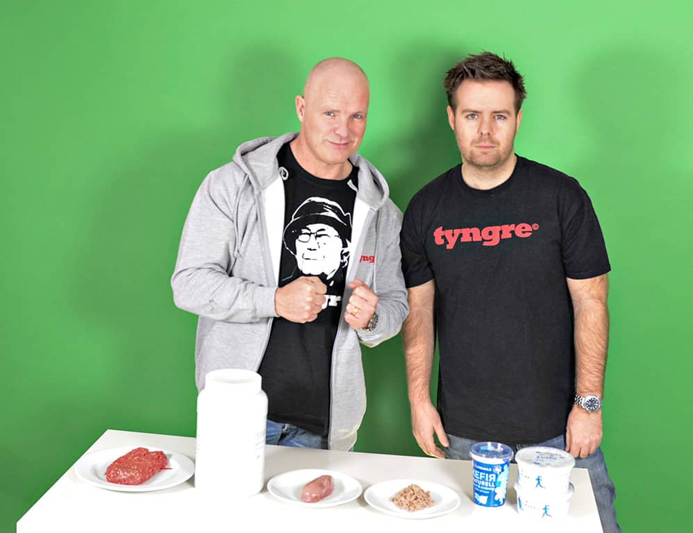 Proteinsnack på TyngreTV
