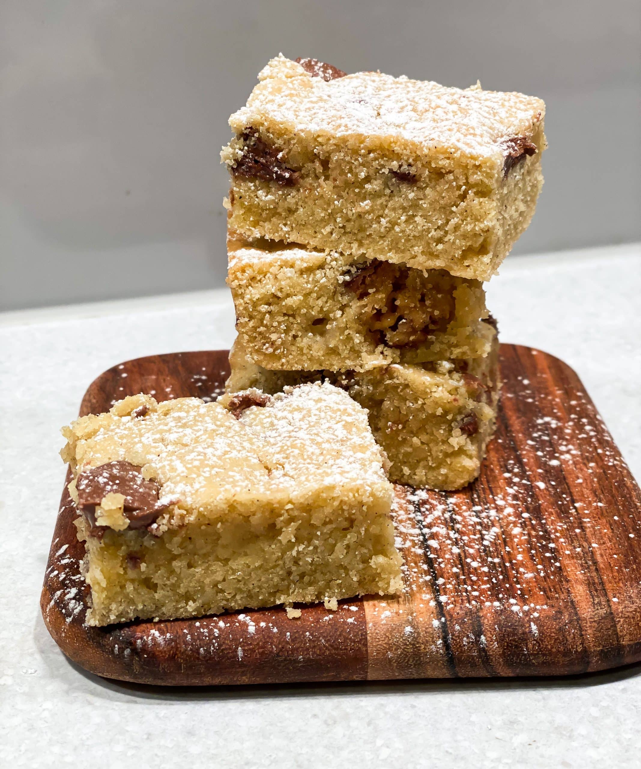 Chocolate chip cookie med salted caramel