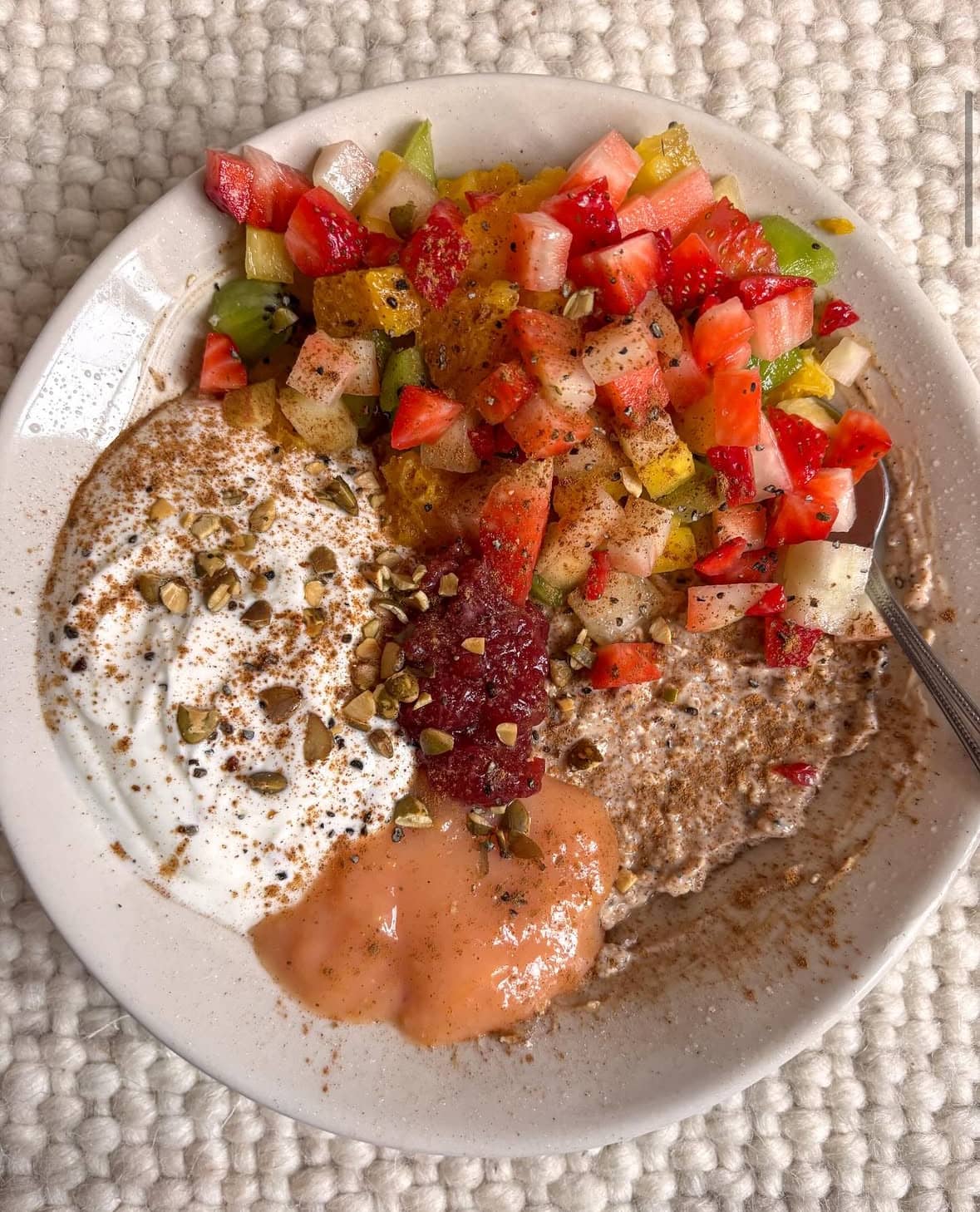 Overnight oats med salted caramel