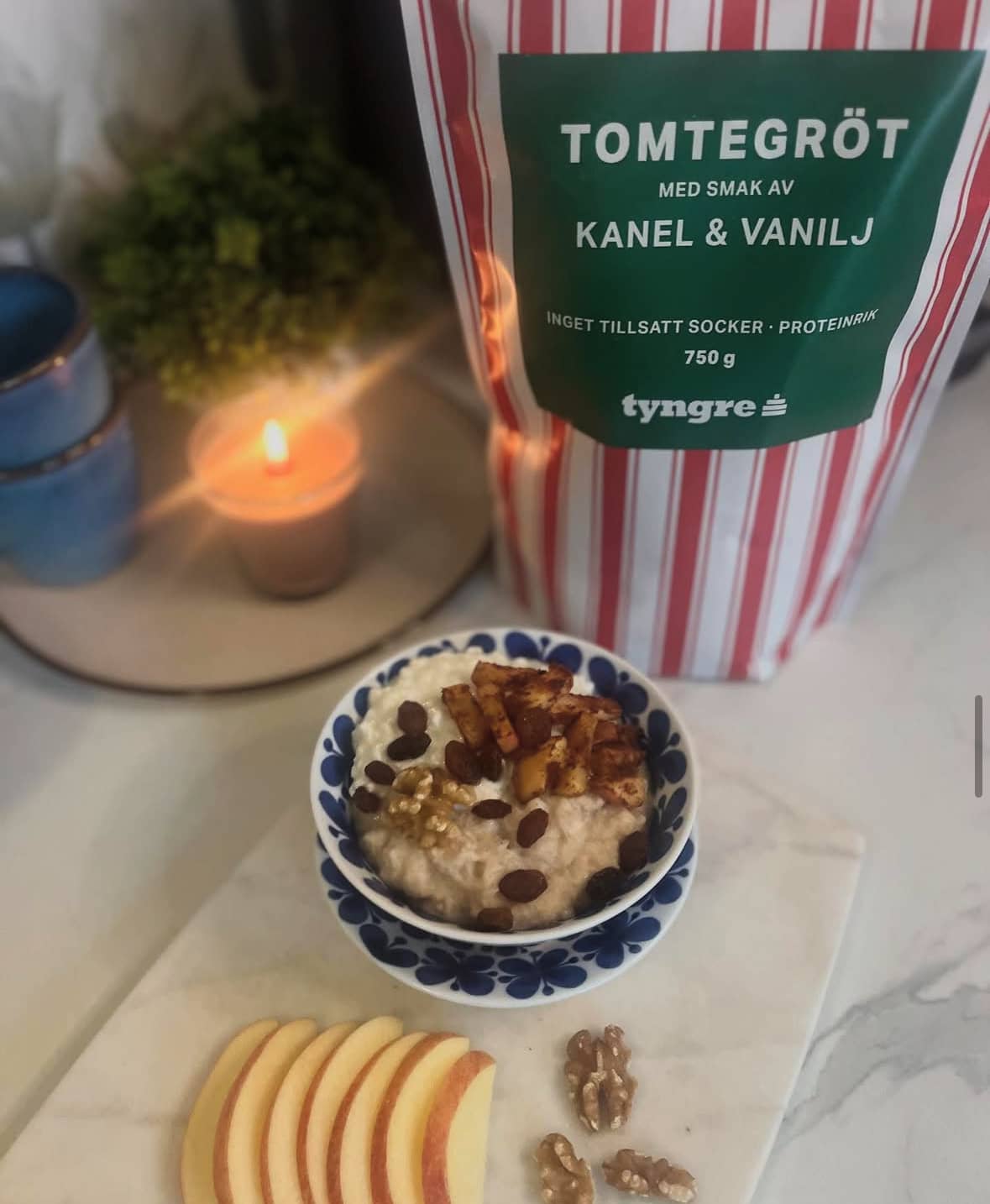 Proteinrik tomtegröt grötmix tomtegröt 
