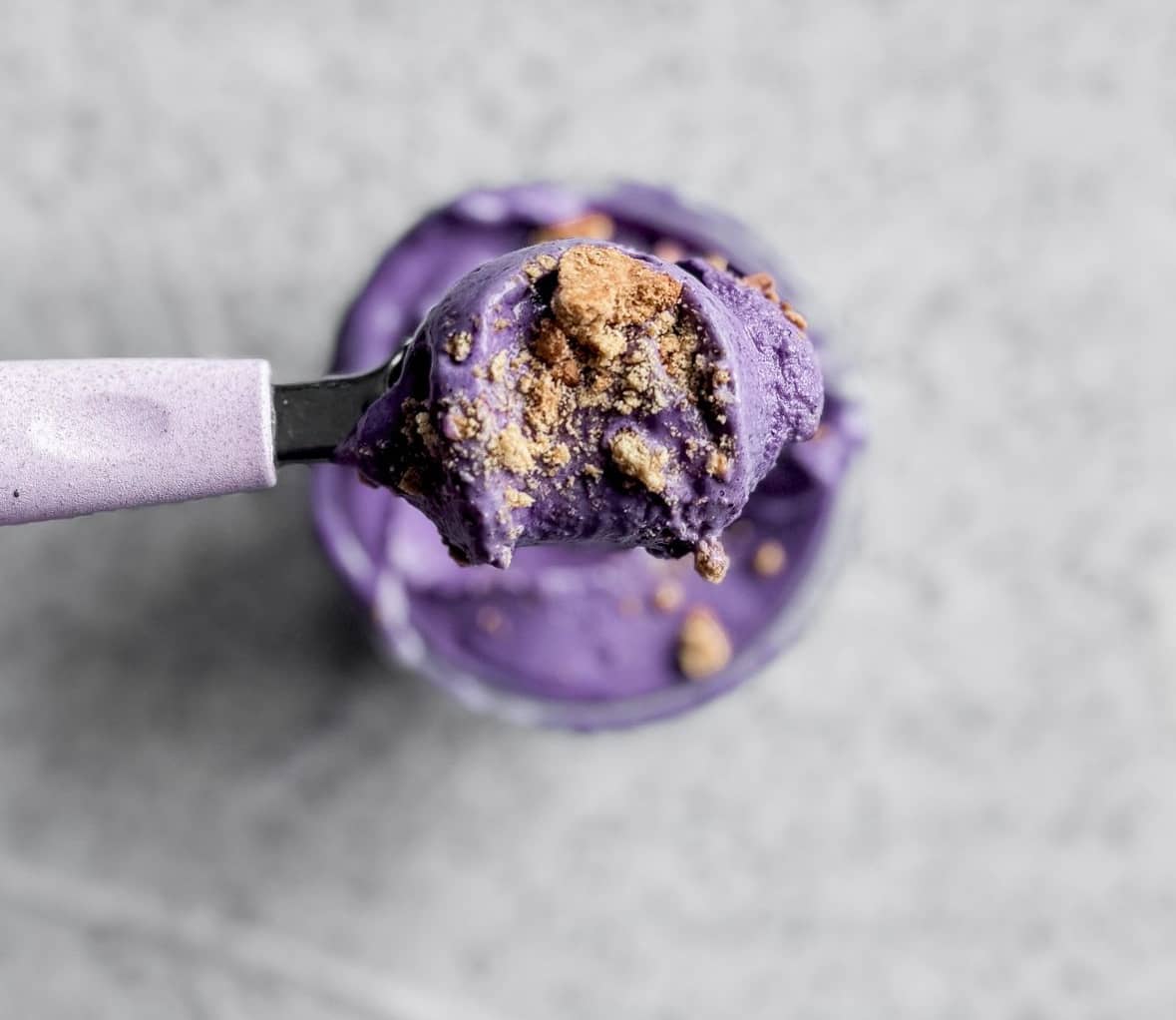 Blueberry cheesecake proteinglass