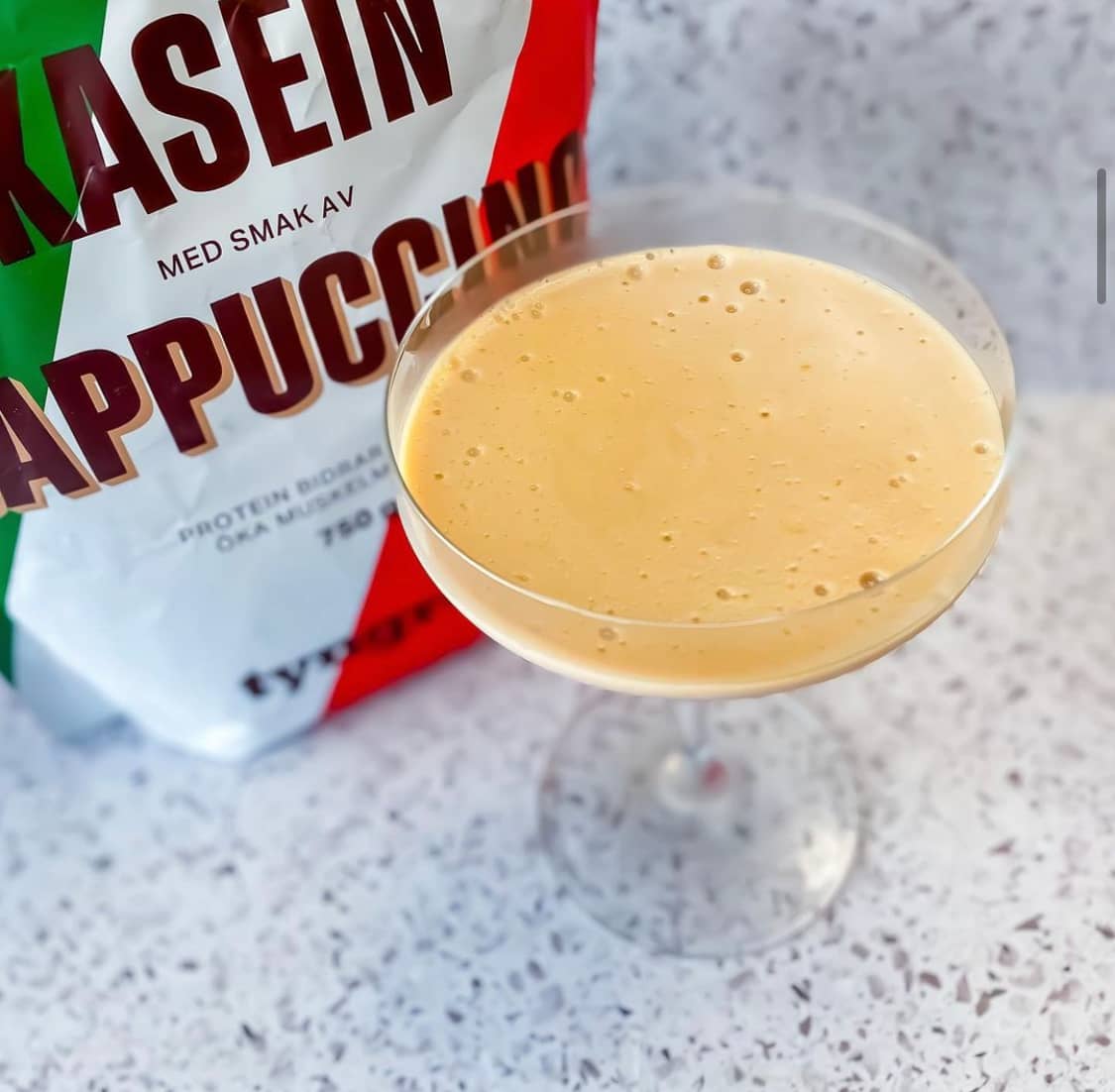Proteinmousse cappuccino