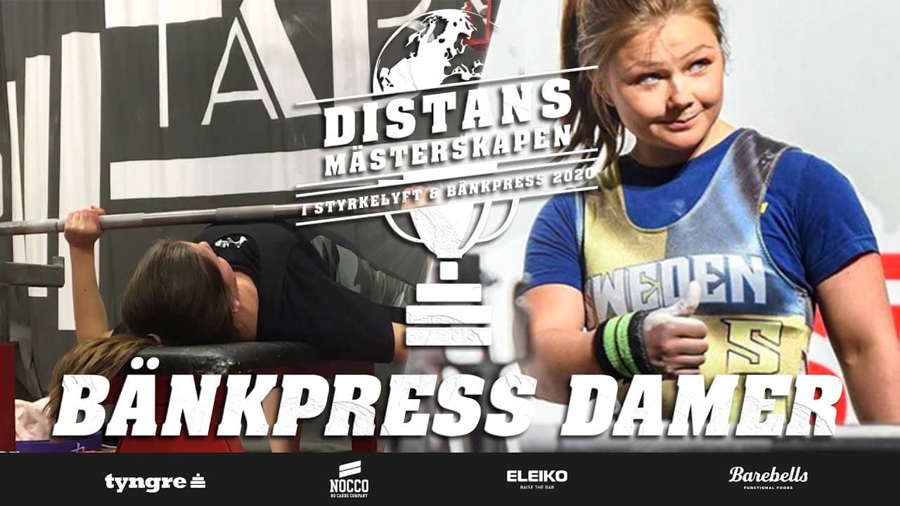 Distansmästerskapen i Styrkelyft & Bänkpress - Bänkpress Damer