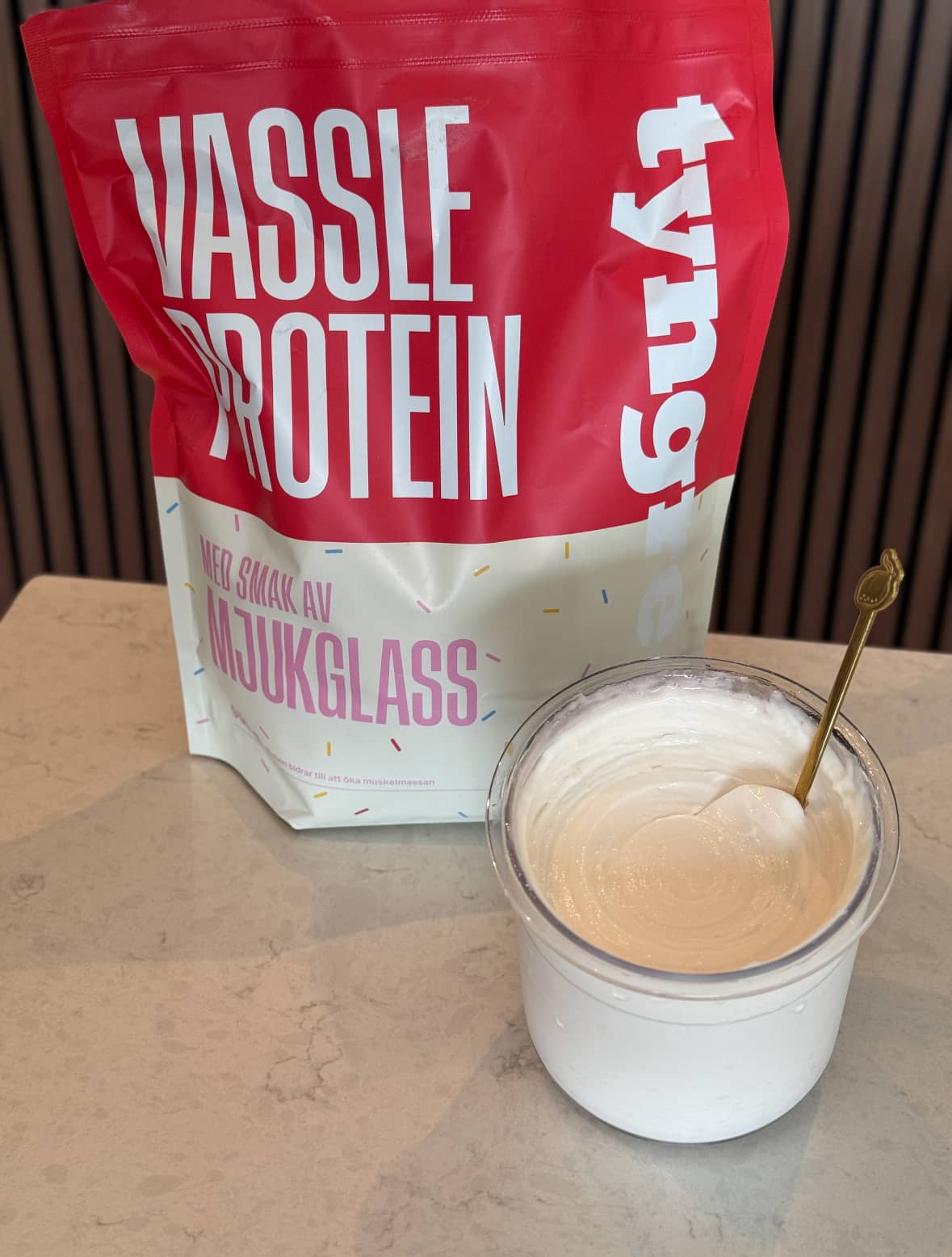 Proteinrik mjukglass