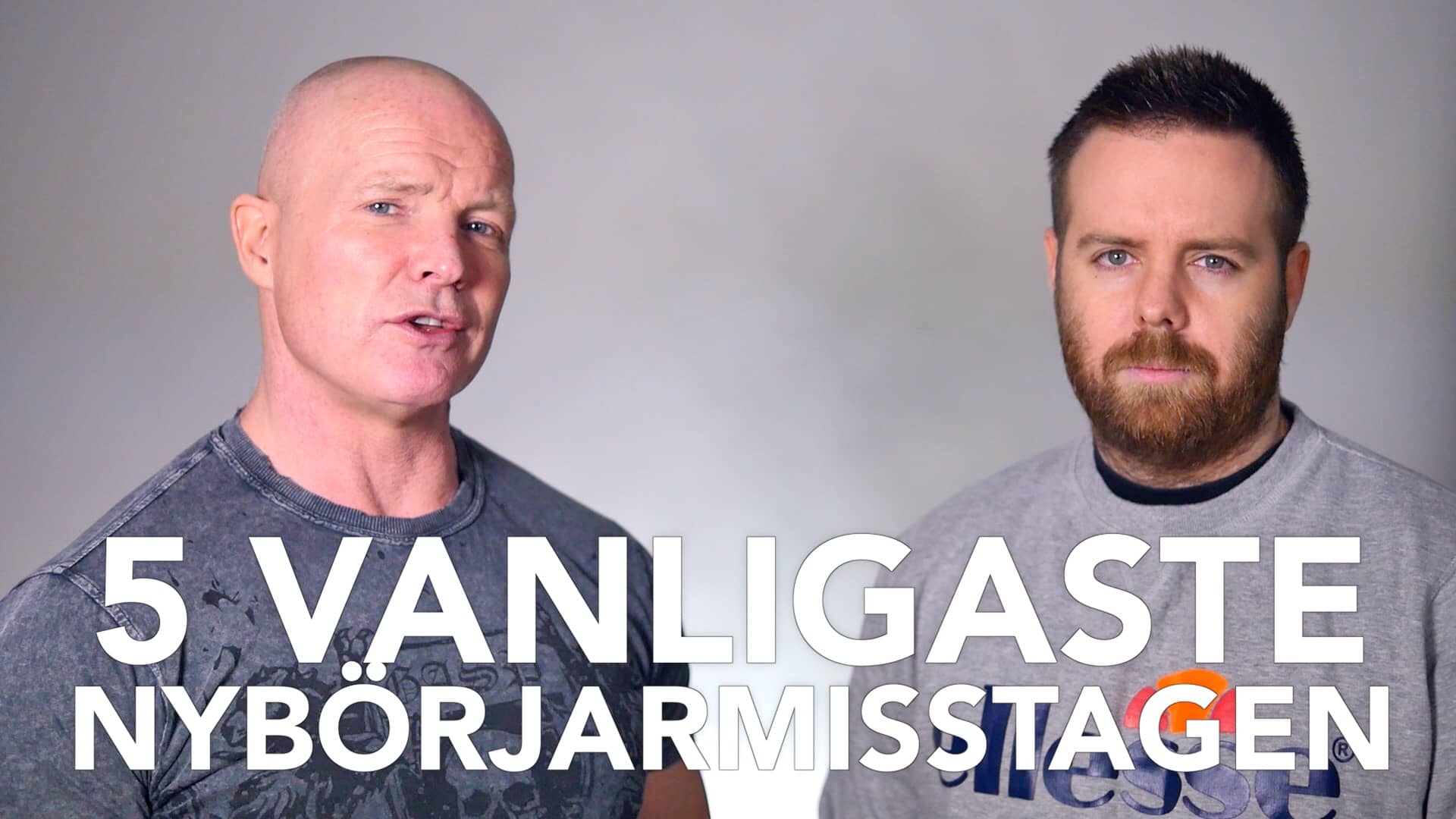 De 5 största nybörjarmisstagen