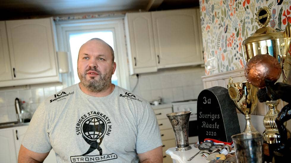 Fredrik Svensson i Tyngre Kraftsport