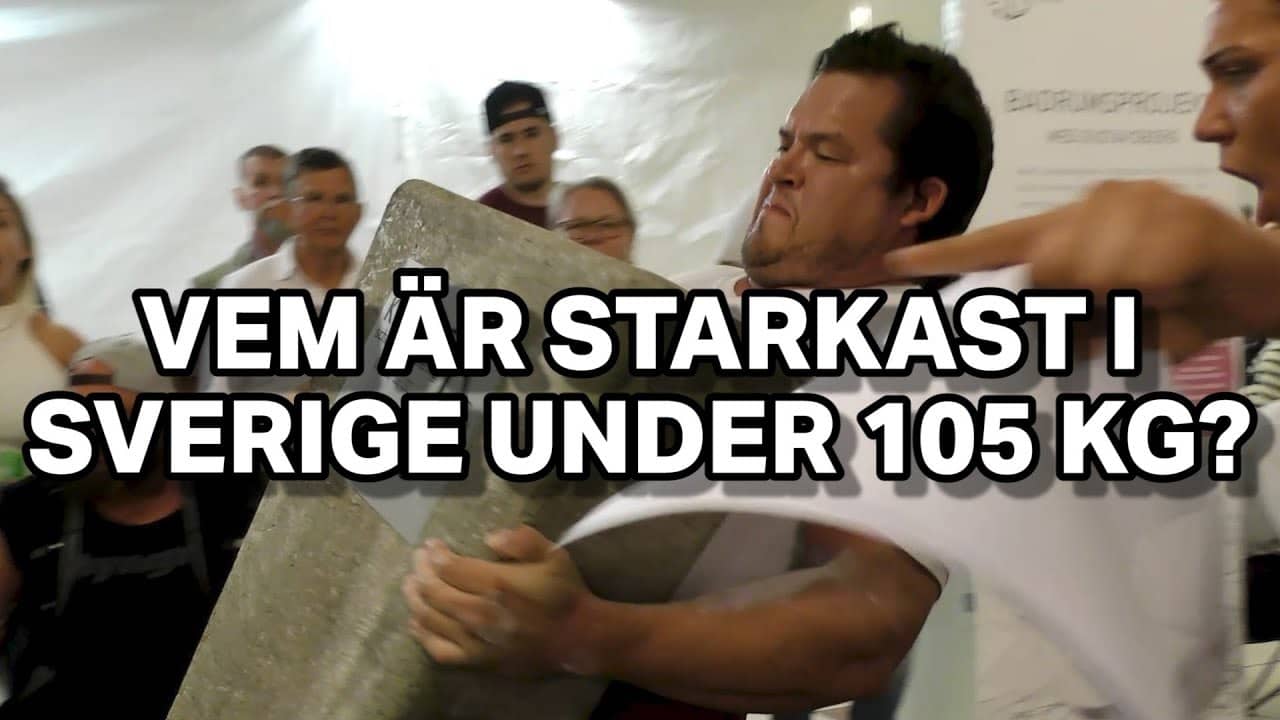 SM-final i Strongman -105 kg!