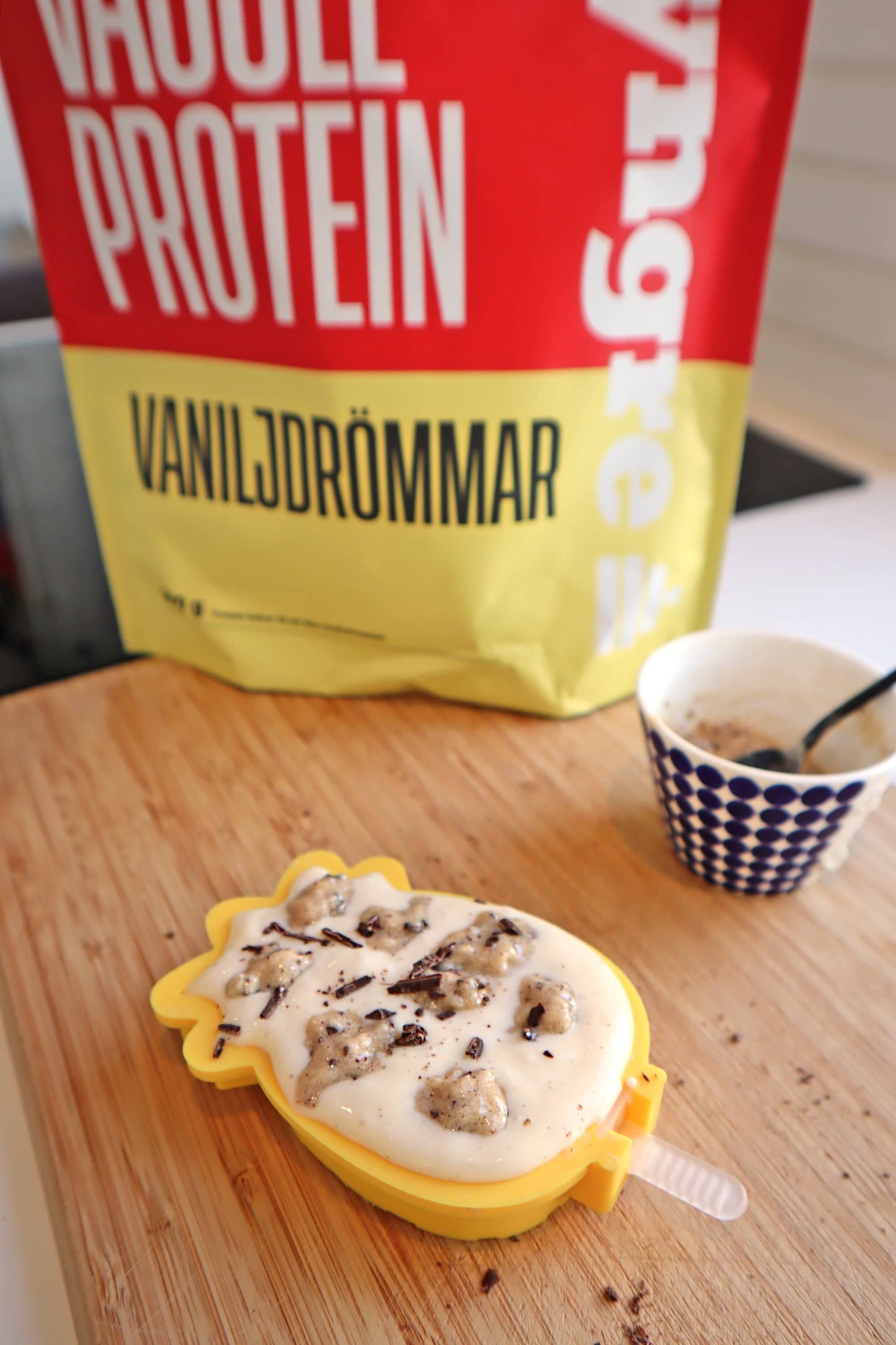 Proteinglass med cookie dough 