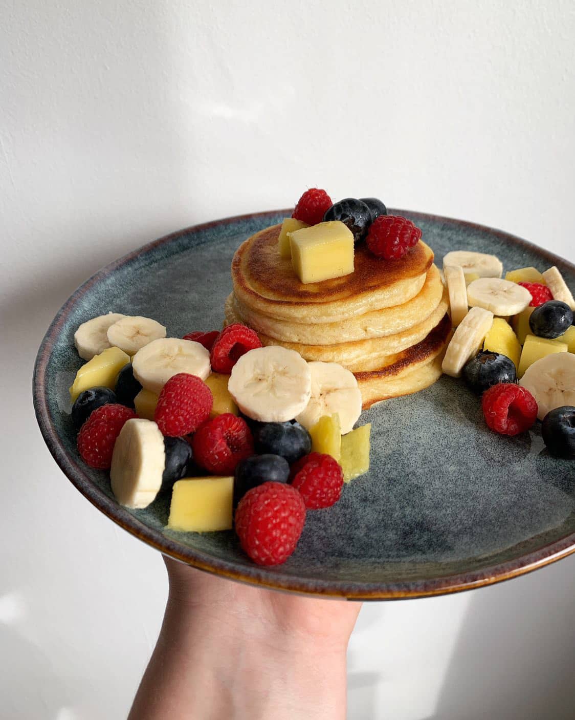 Snabba och proteinrika vaniljplättar