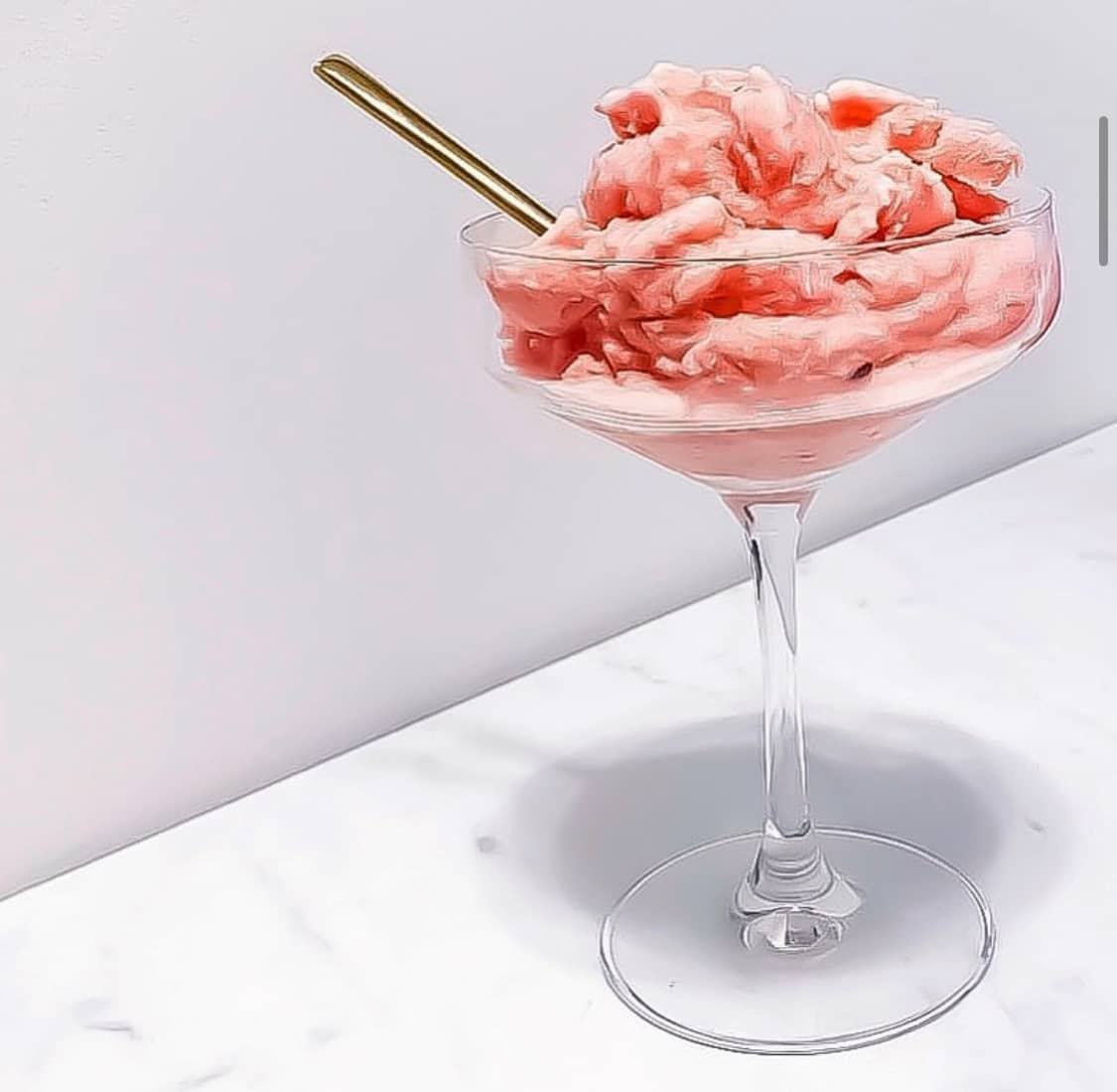 Proteinrik melonsorbet