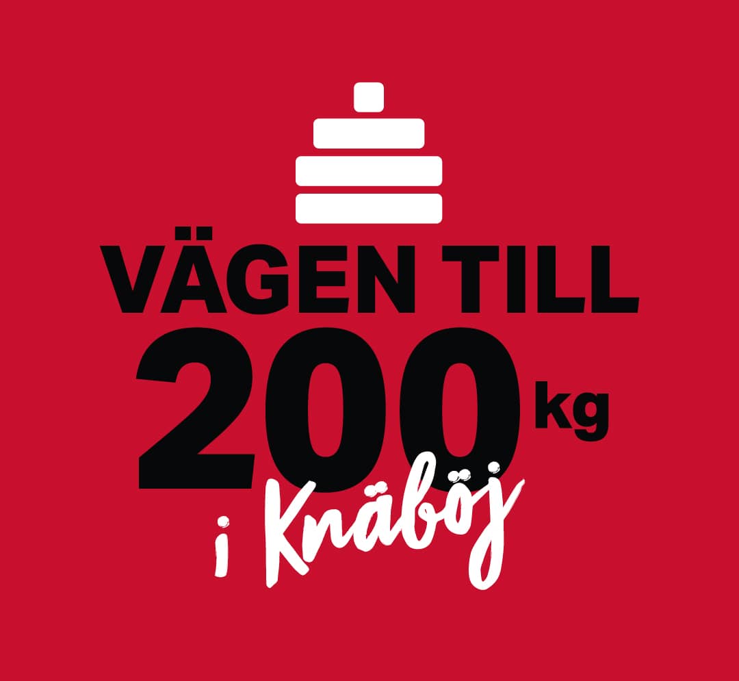 Vägen till 200 kg i knäböj - 2020