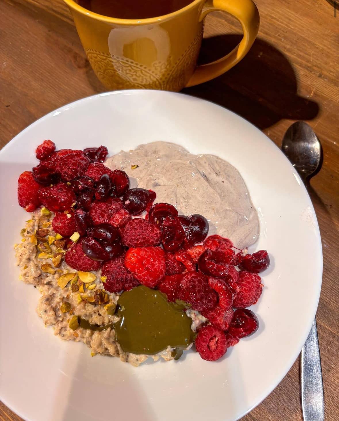Overnight oats med salt karamell